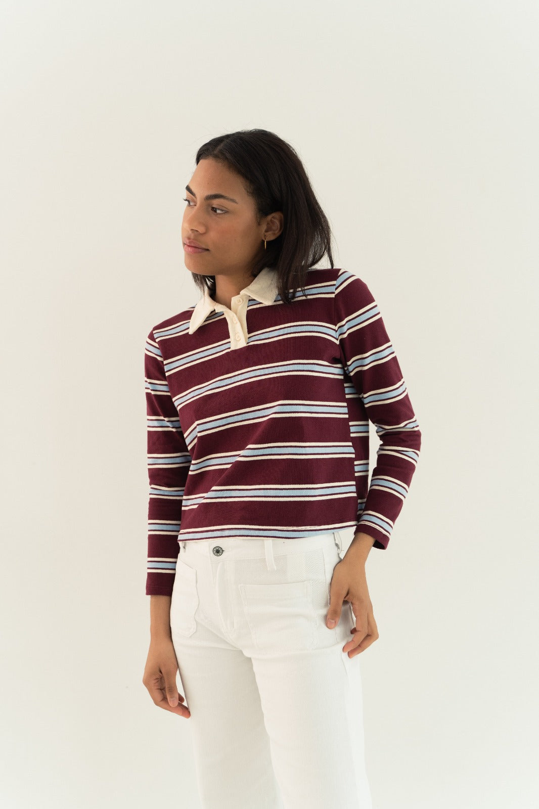 Polo Filipa Burgundy