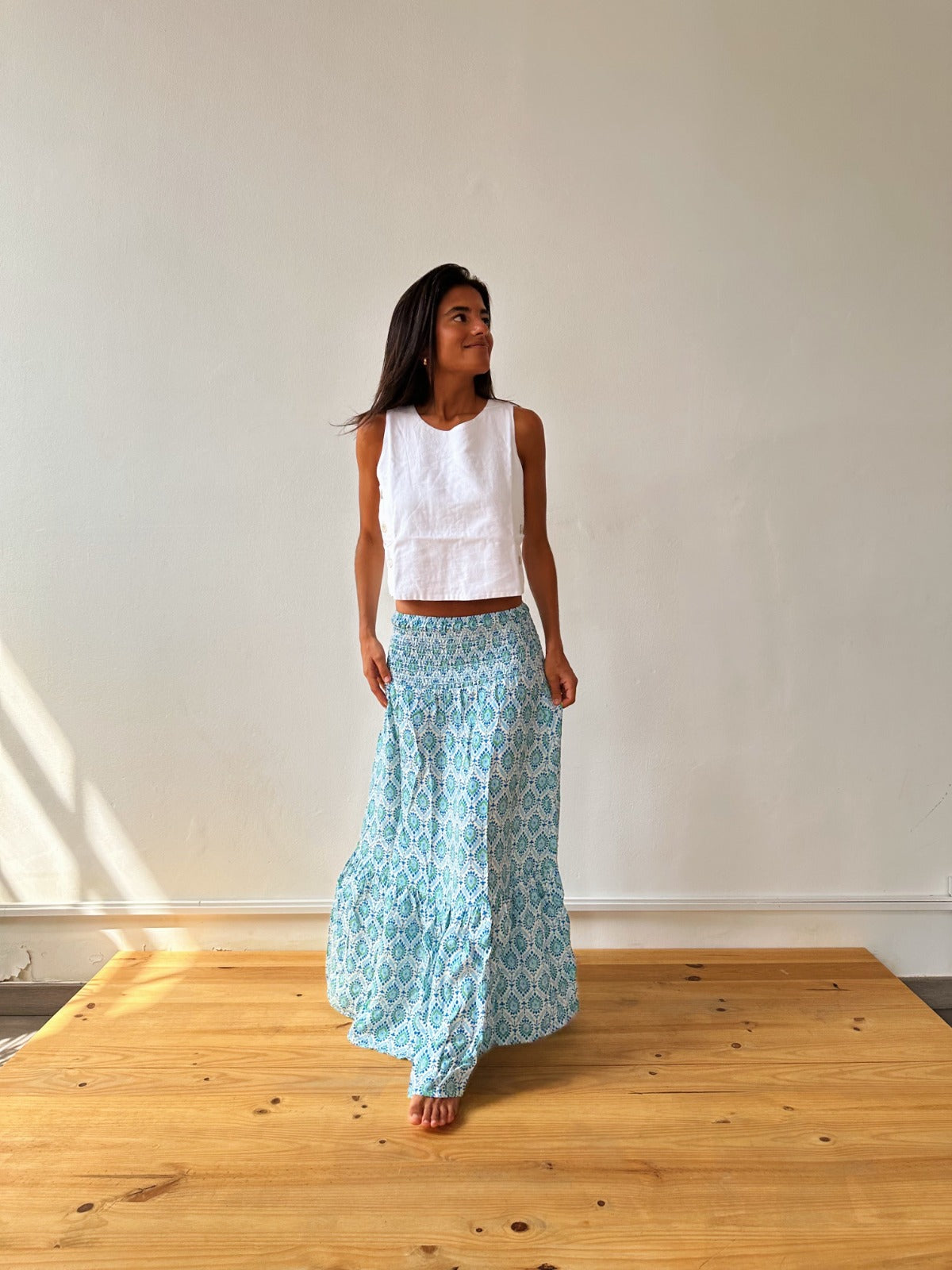 Mica Blue Skirt