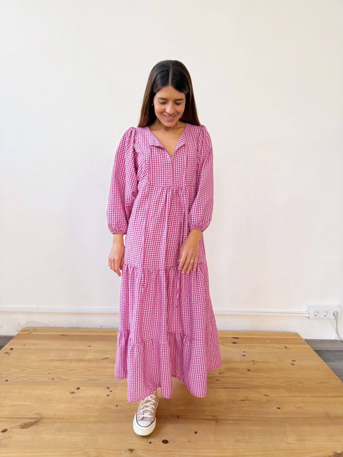 Vestido Gabriela Buganvilla