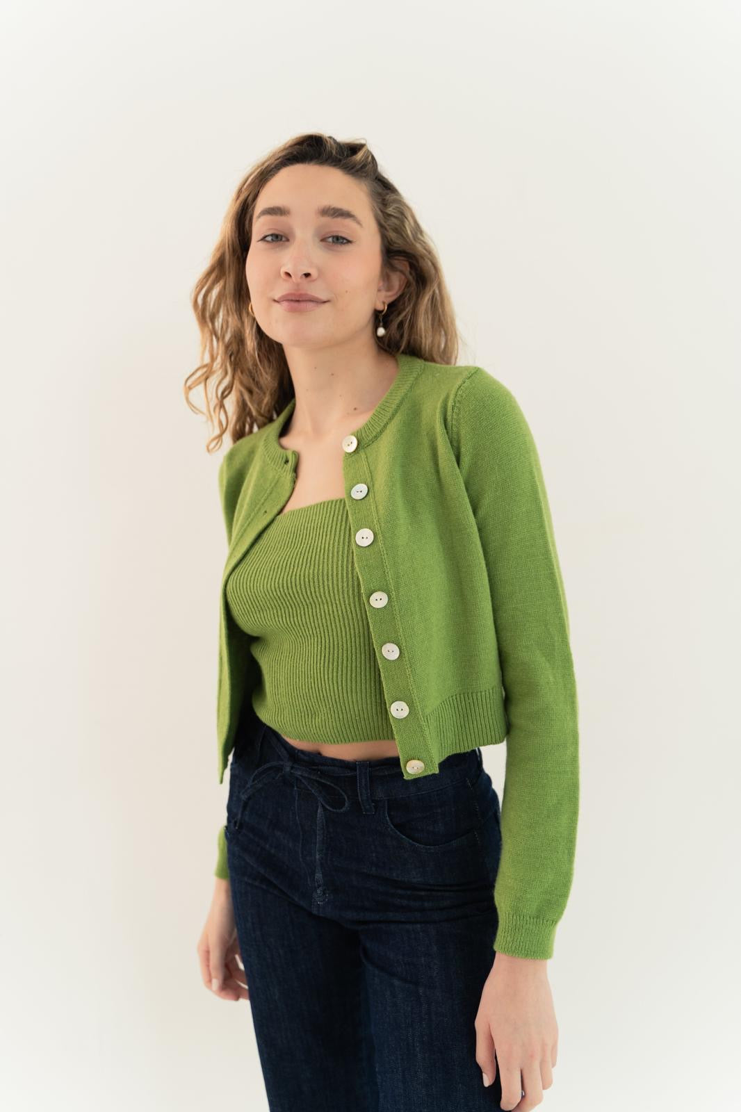 Top Inés Verde