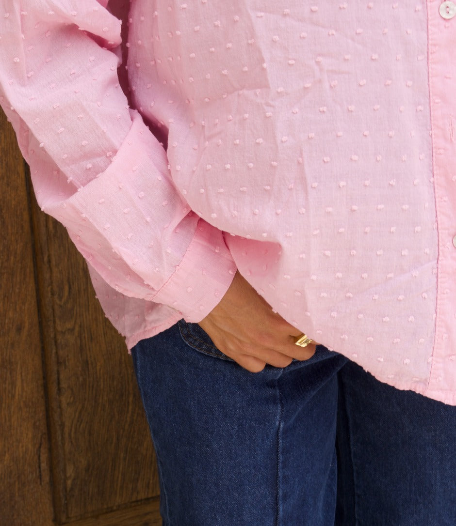 Camisa Cristina Rosa