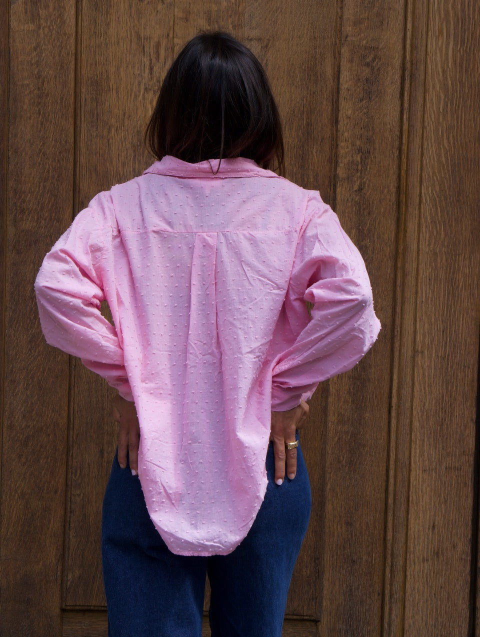 Camisa Cristina Rosa