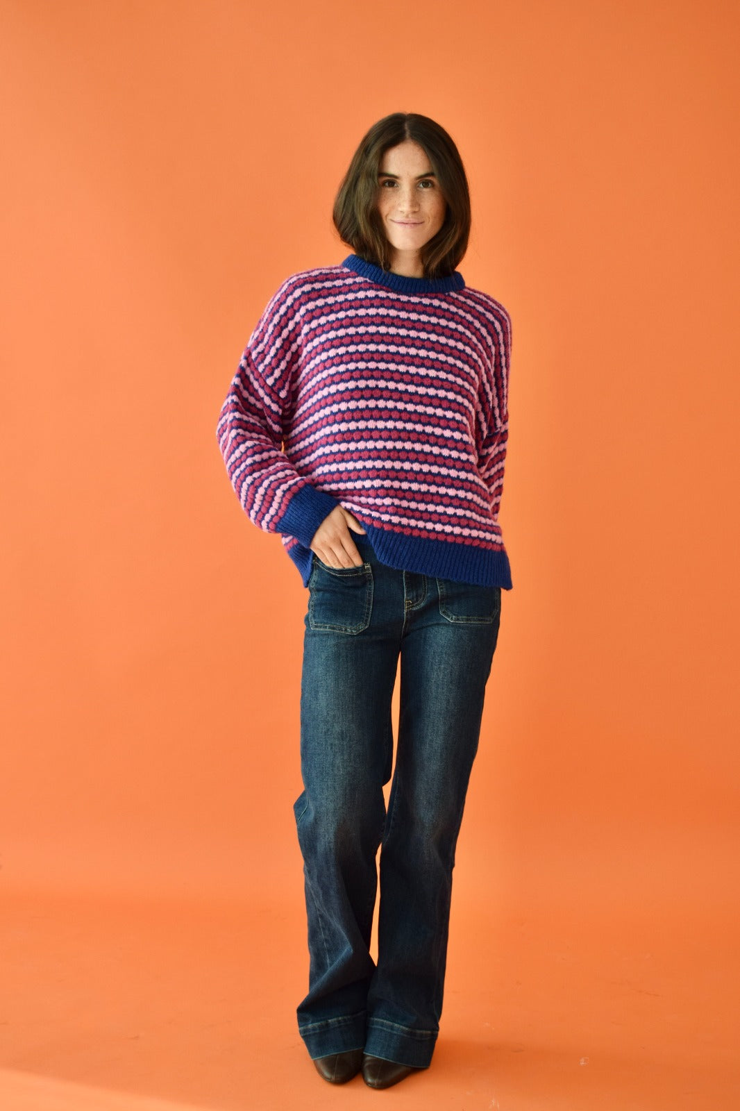 Jersey Cler Rosa y Azul