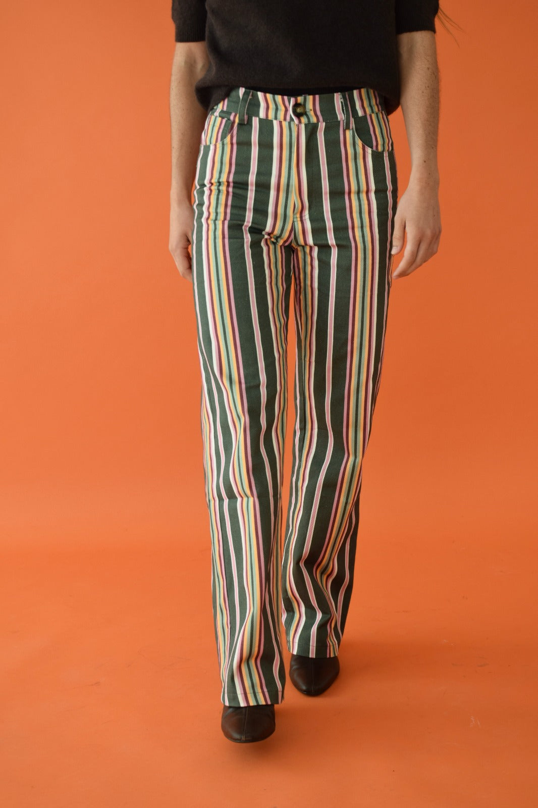 Jeans Inés Rayas Kaki