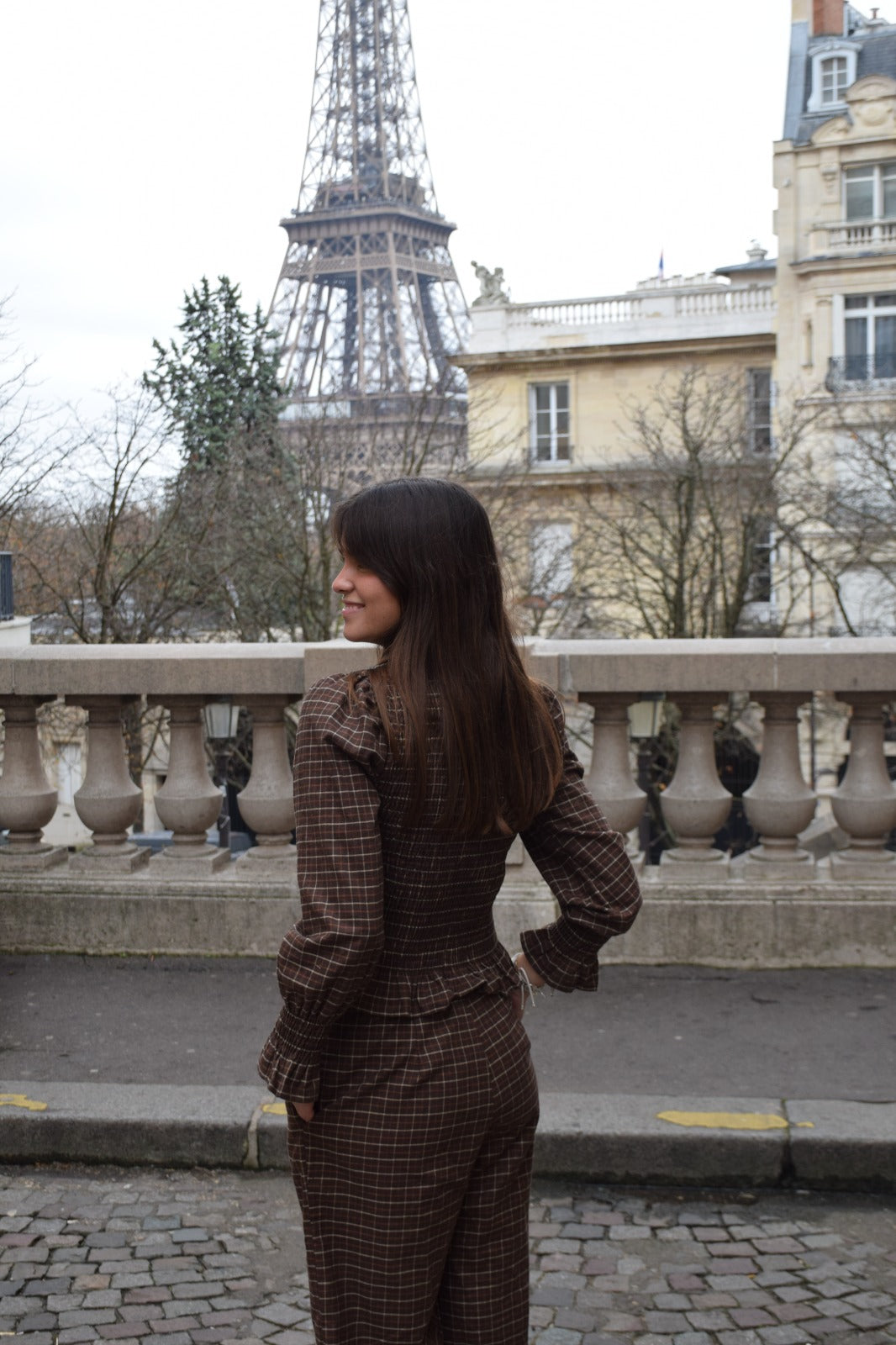 Blusa Chía Alia Marrón