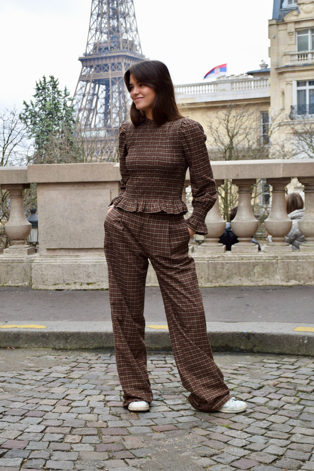 Pantalón Alia Marrón