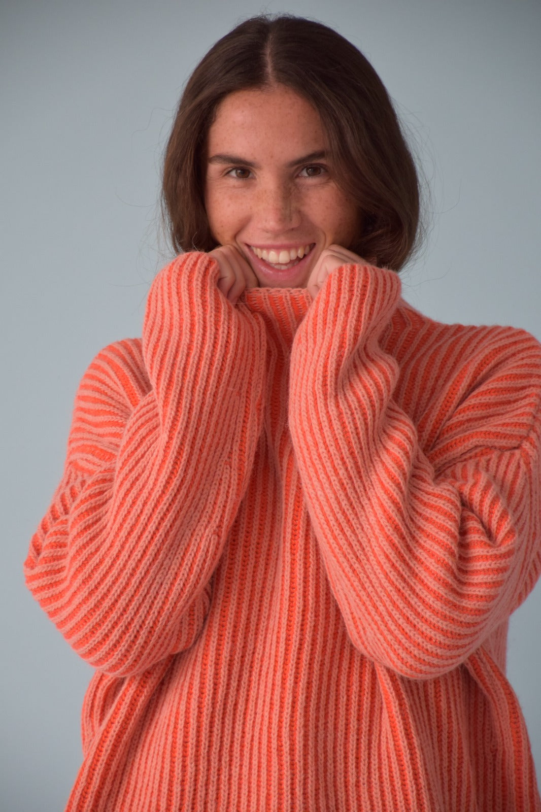 Jersey Rita Naranja y Coral