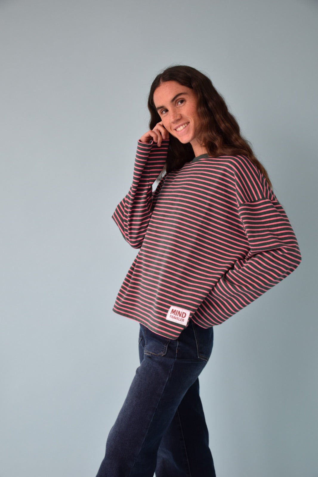 Green and Pink Mar T-shirt