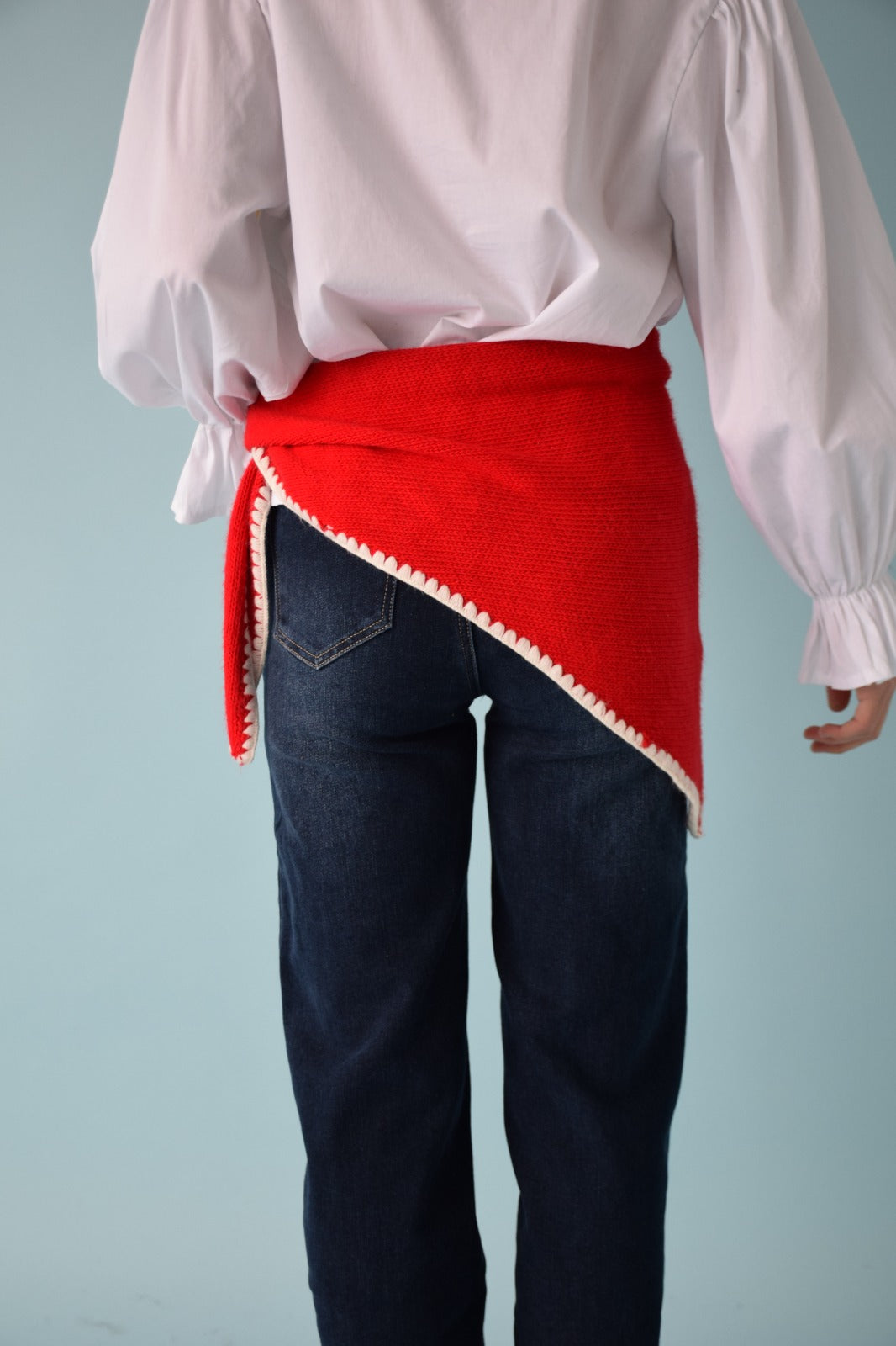 Bandana Punto Rojo y Blanco