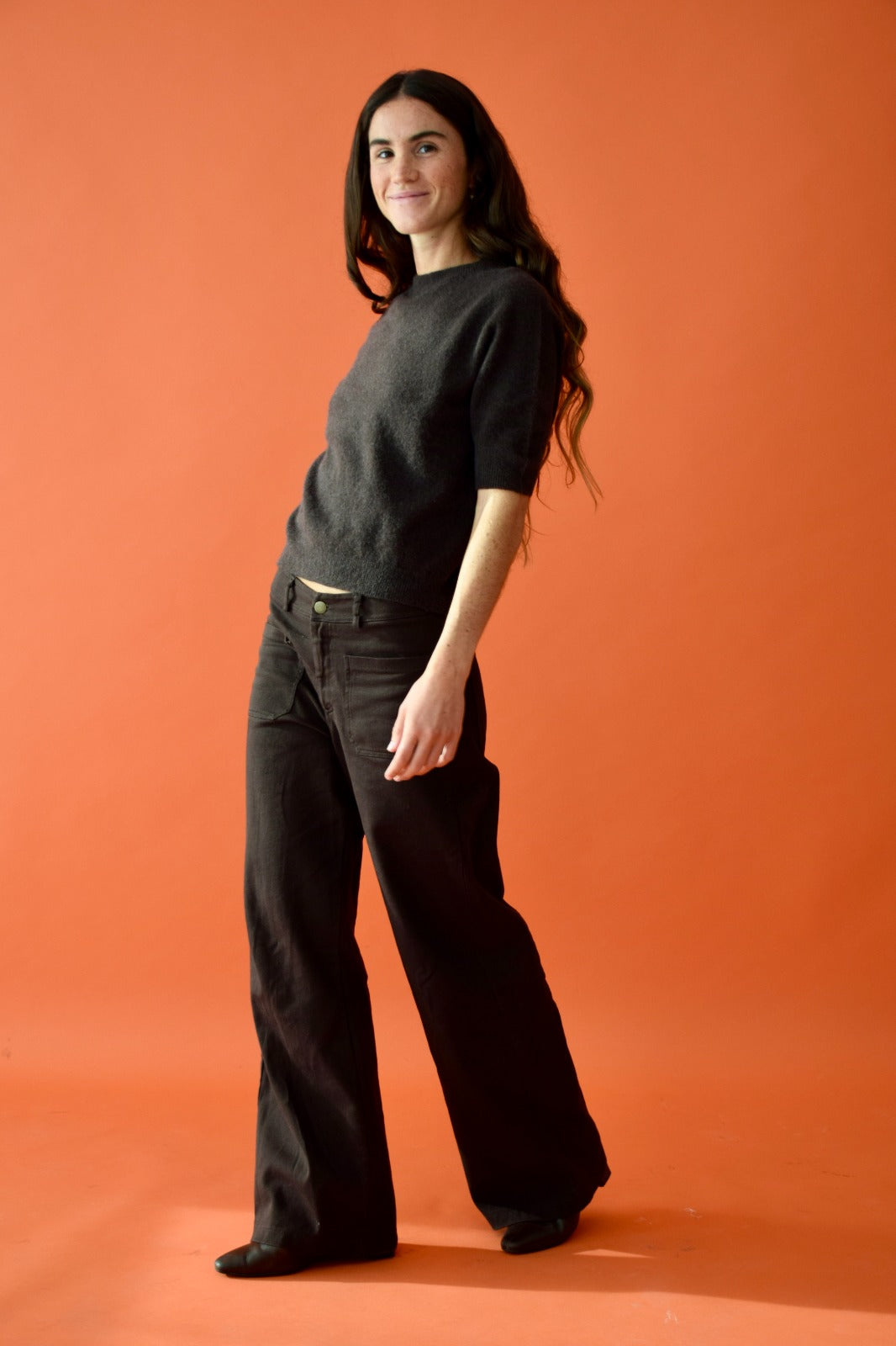 Jeans Valeria Marrón Chocolate