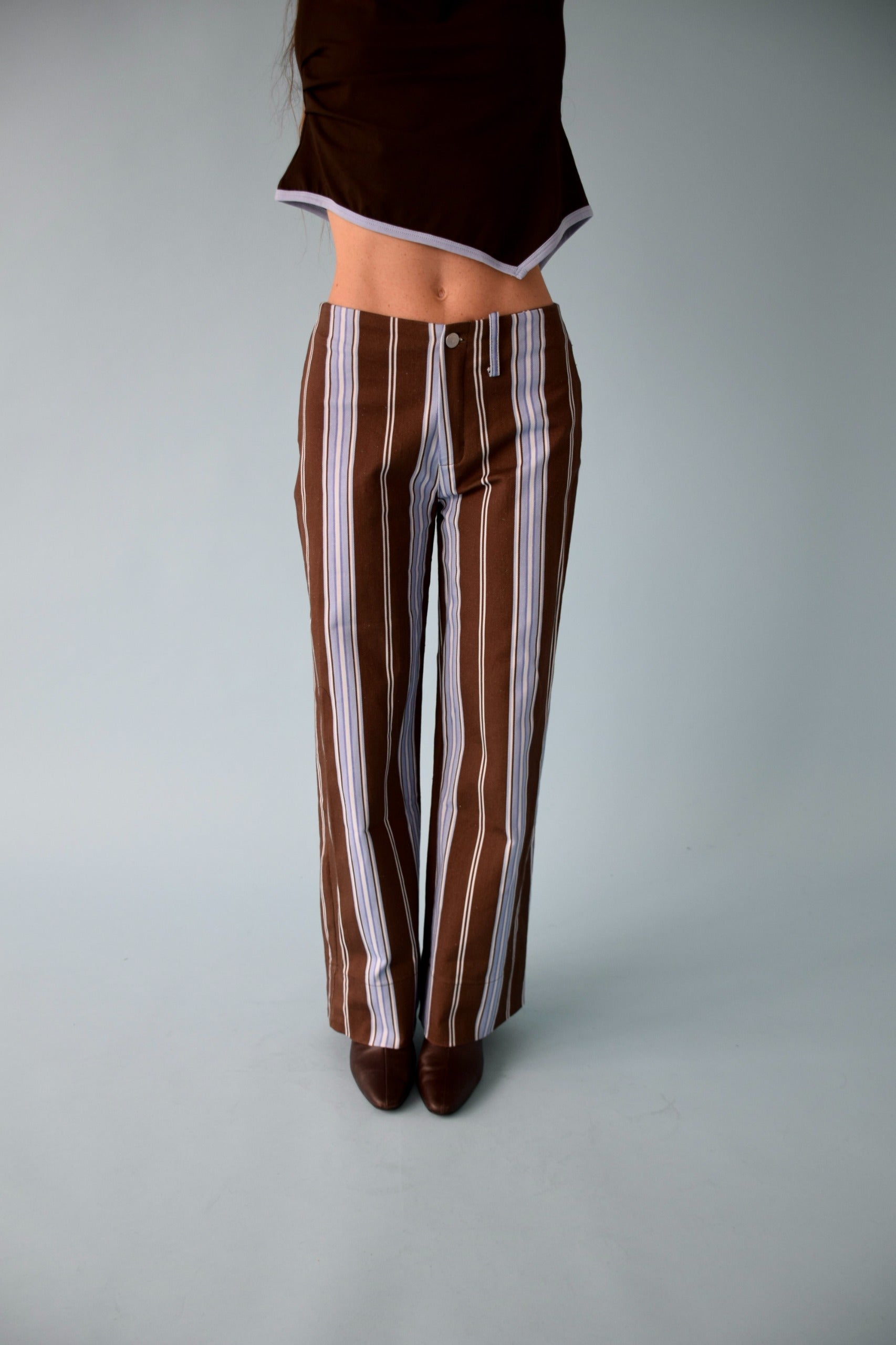 Jeans Tere Blue and Brown