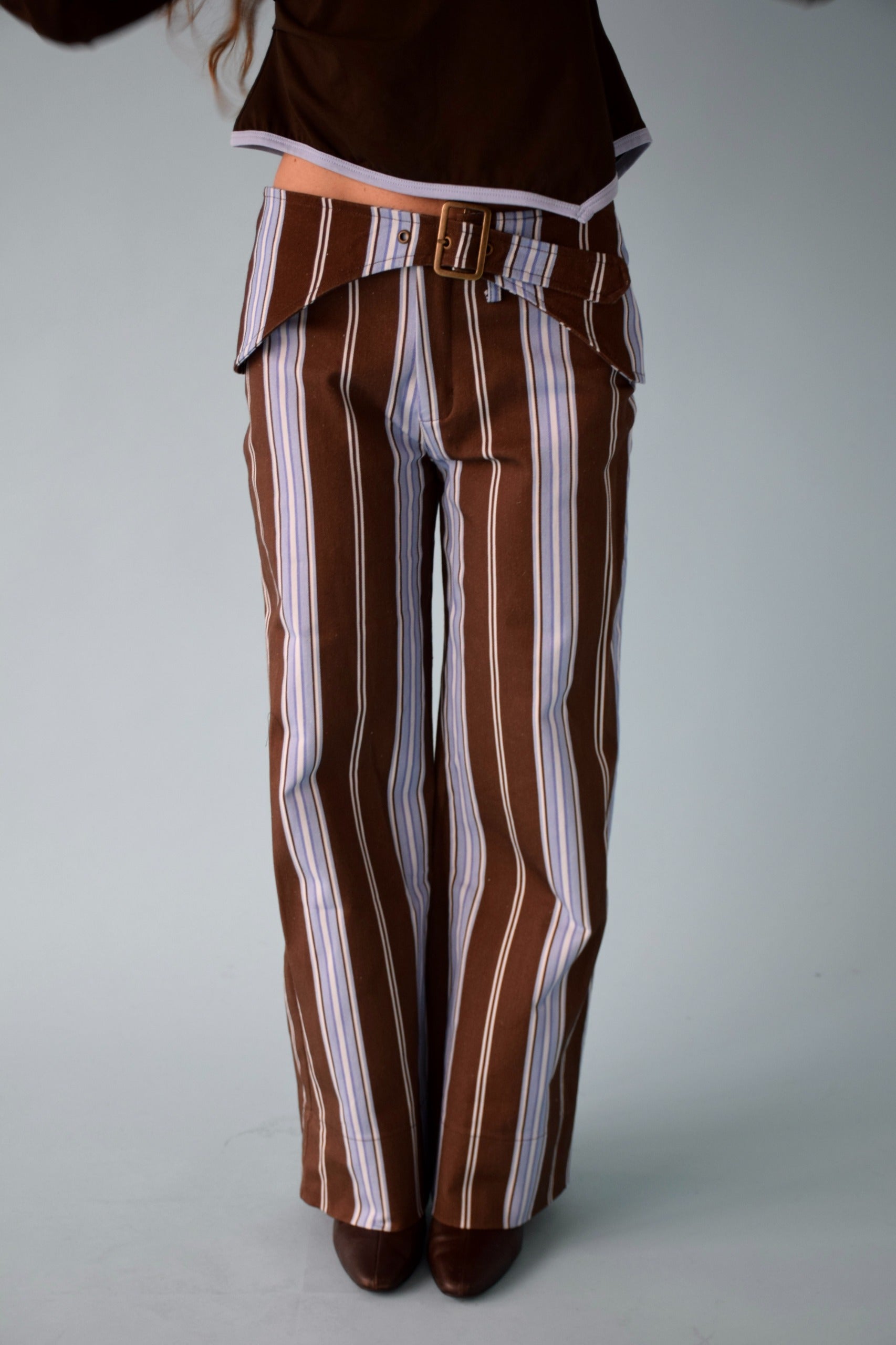 Jeans Tere Blue and Brown