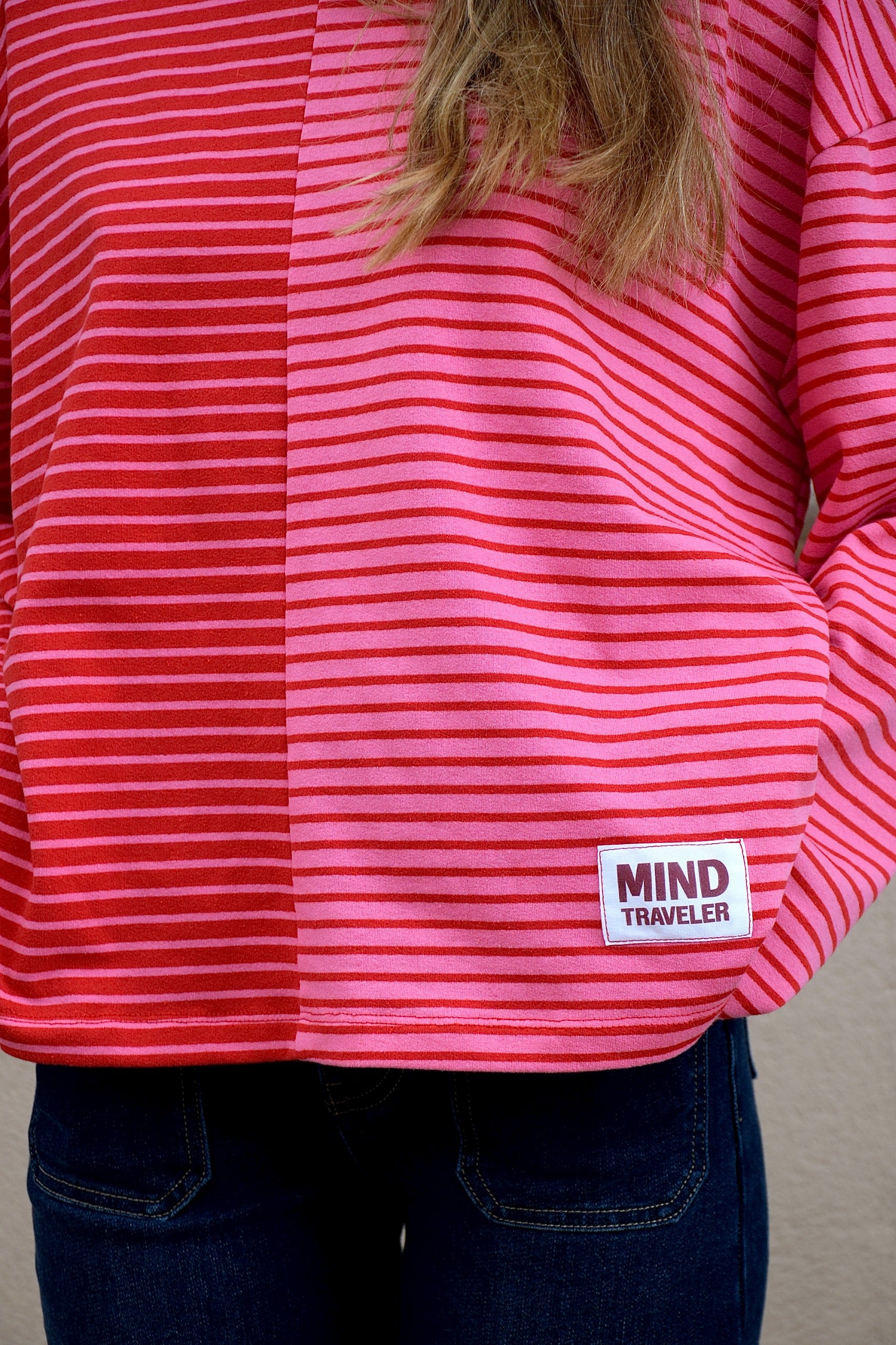 Camiseta Mariona Rojo y Rosa