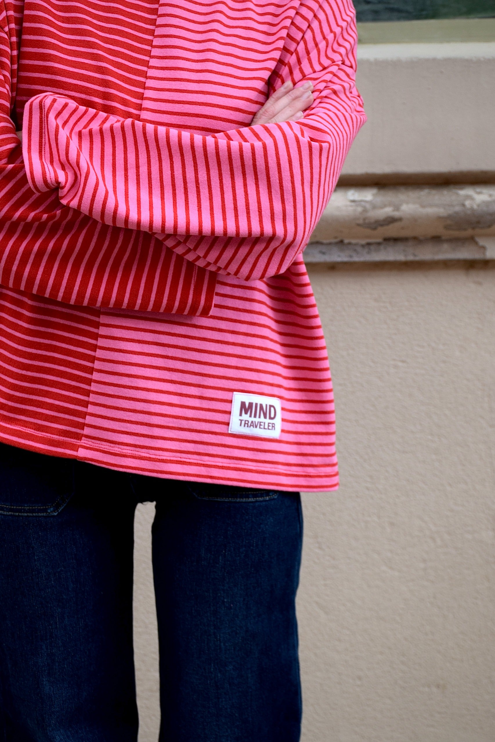 Camiseta Mariona Rojo y Rosa