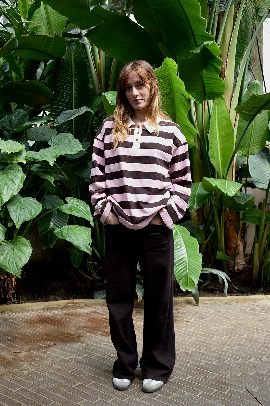 Filipa Brown and Pink T-shirt