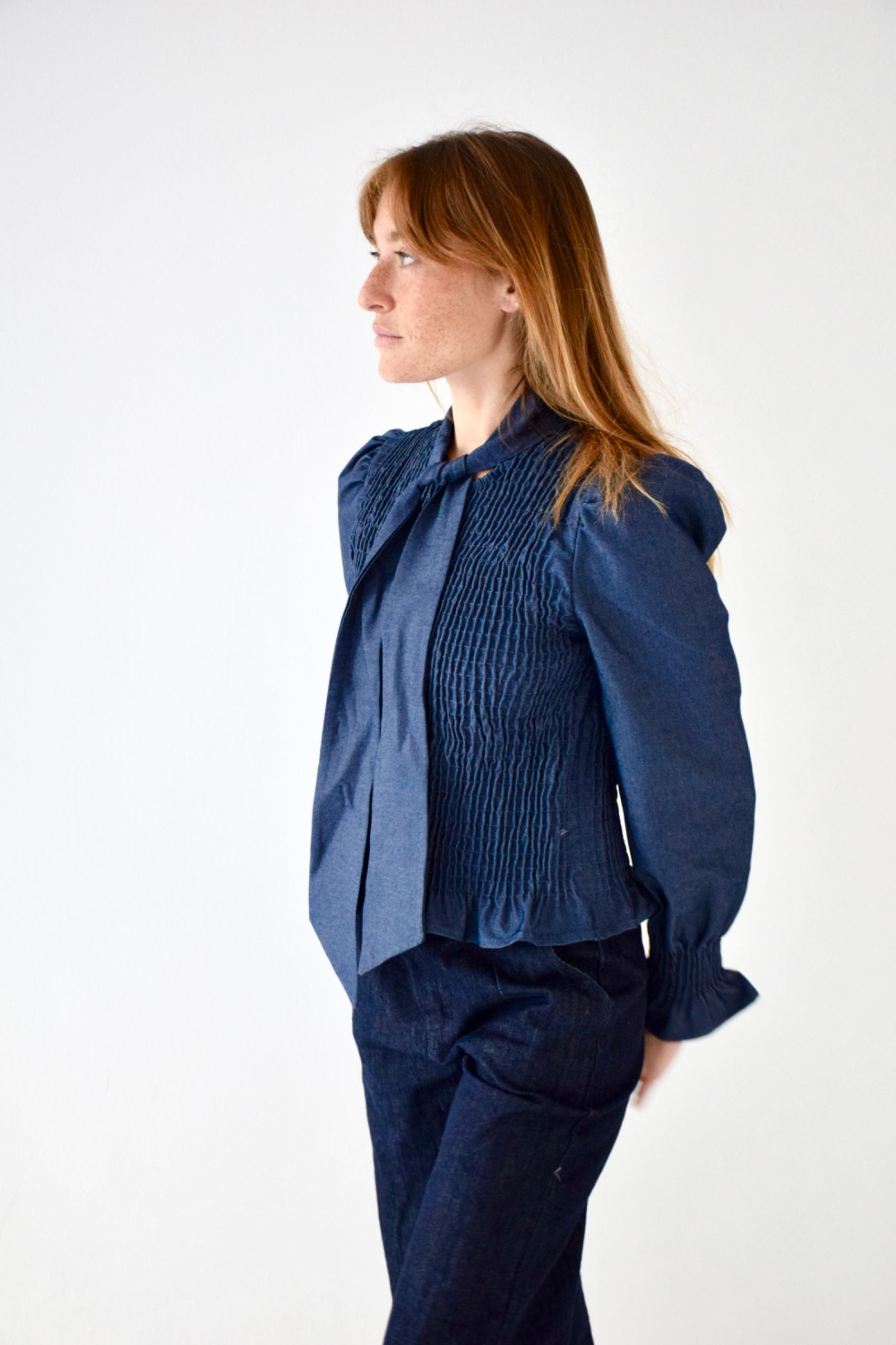 Blusa Chía Lazo Denim