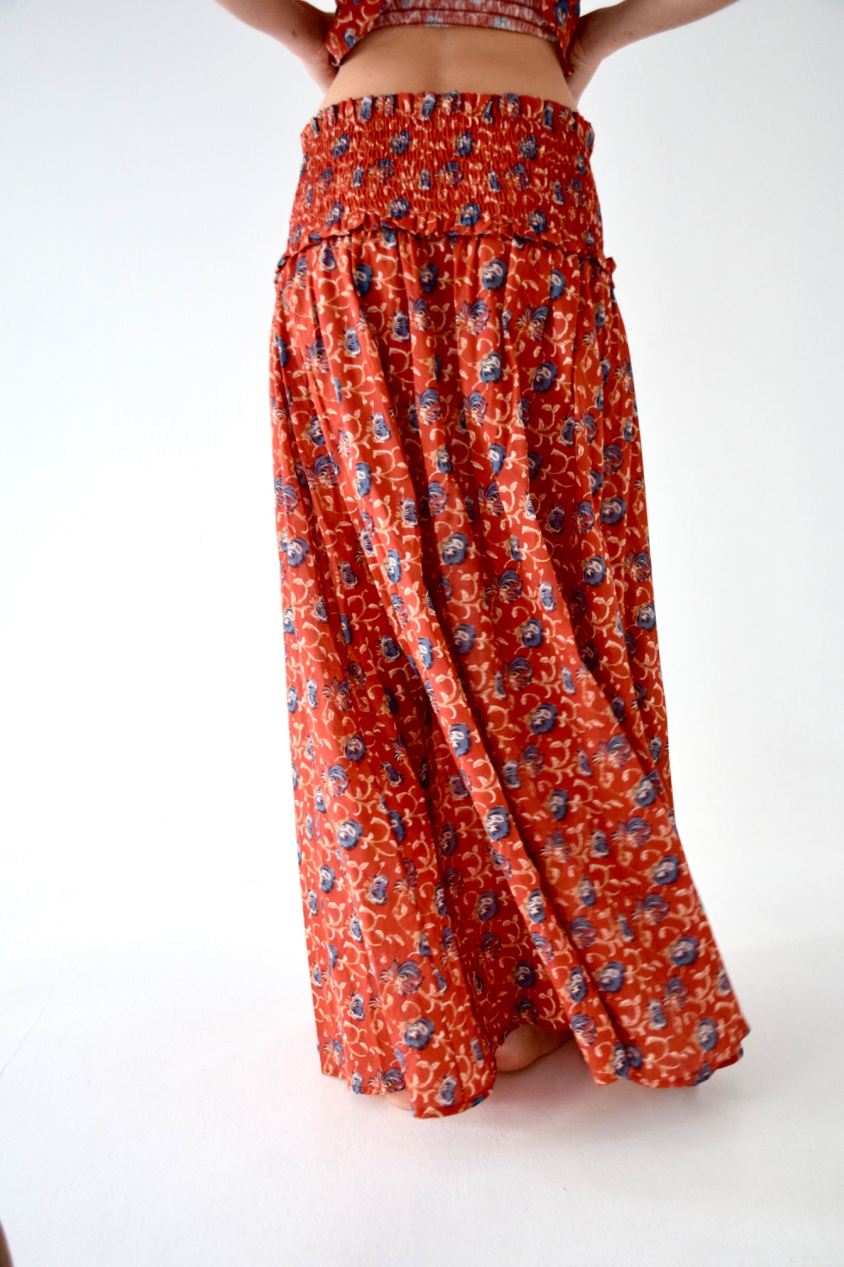 Skirt Bruna Red Lily