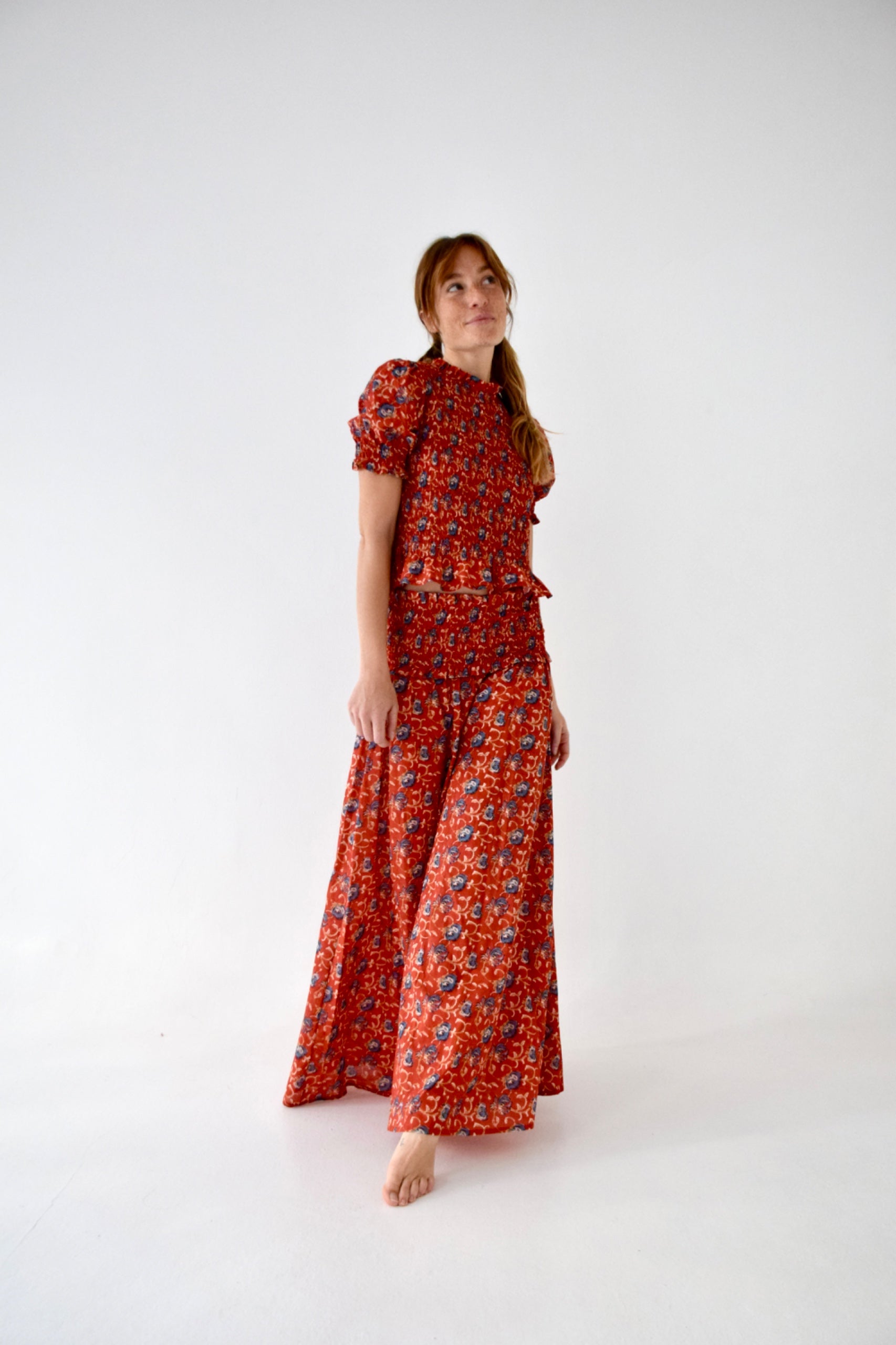 Skirt Bruna Red Lily