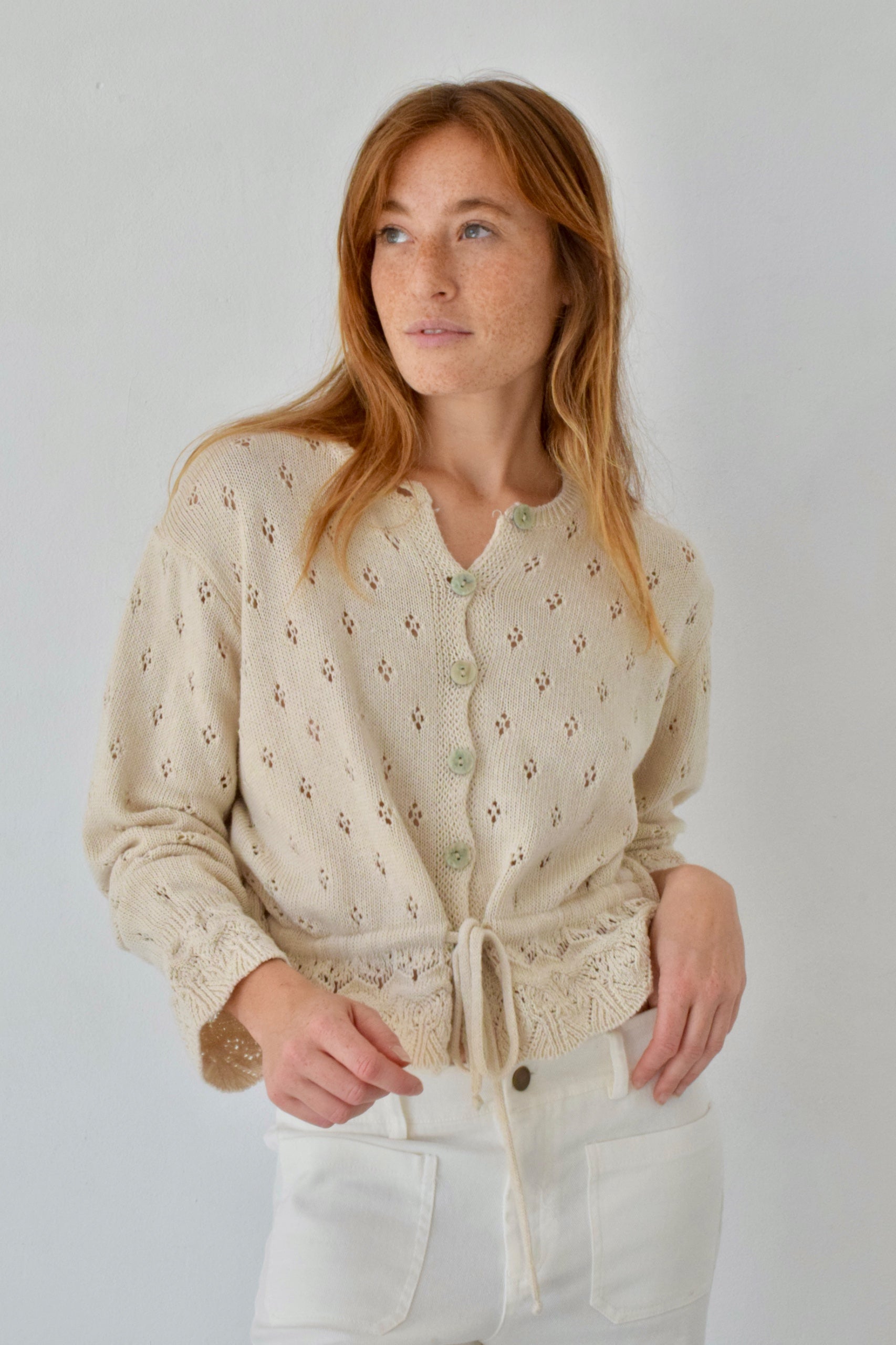Josephine Beige Cardigan