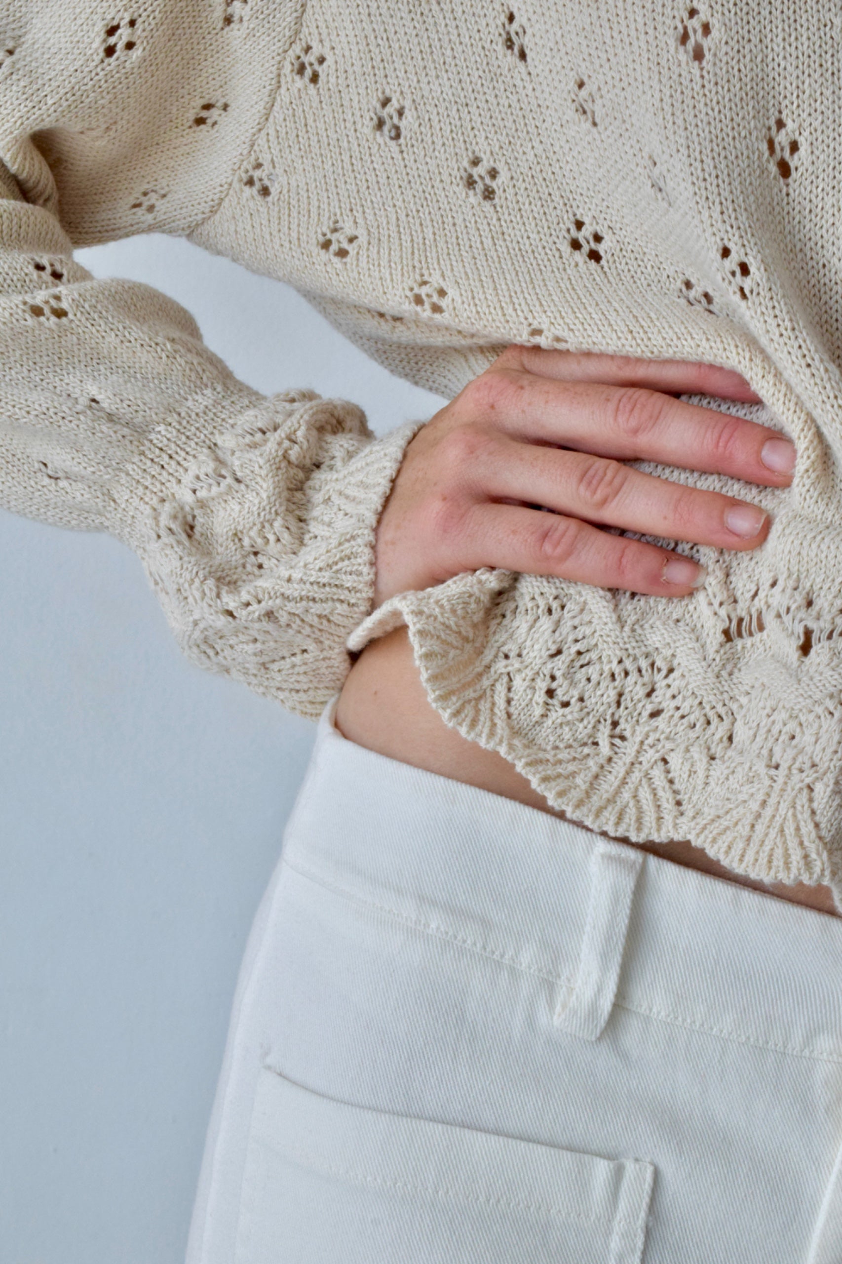 Josephine Beige Cardigan