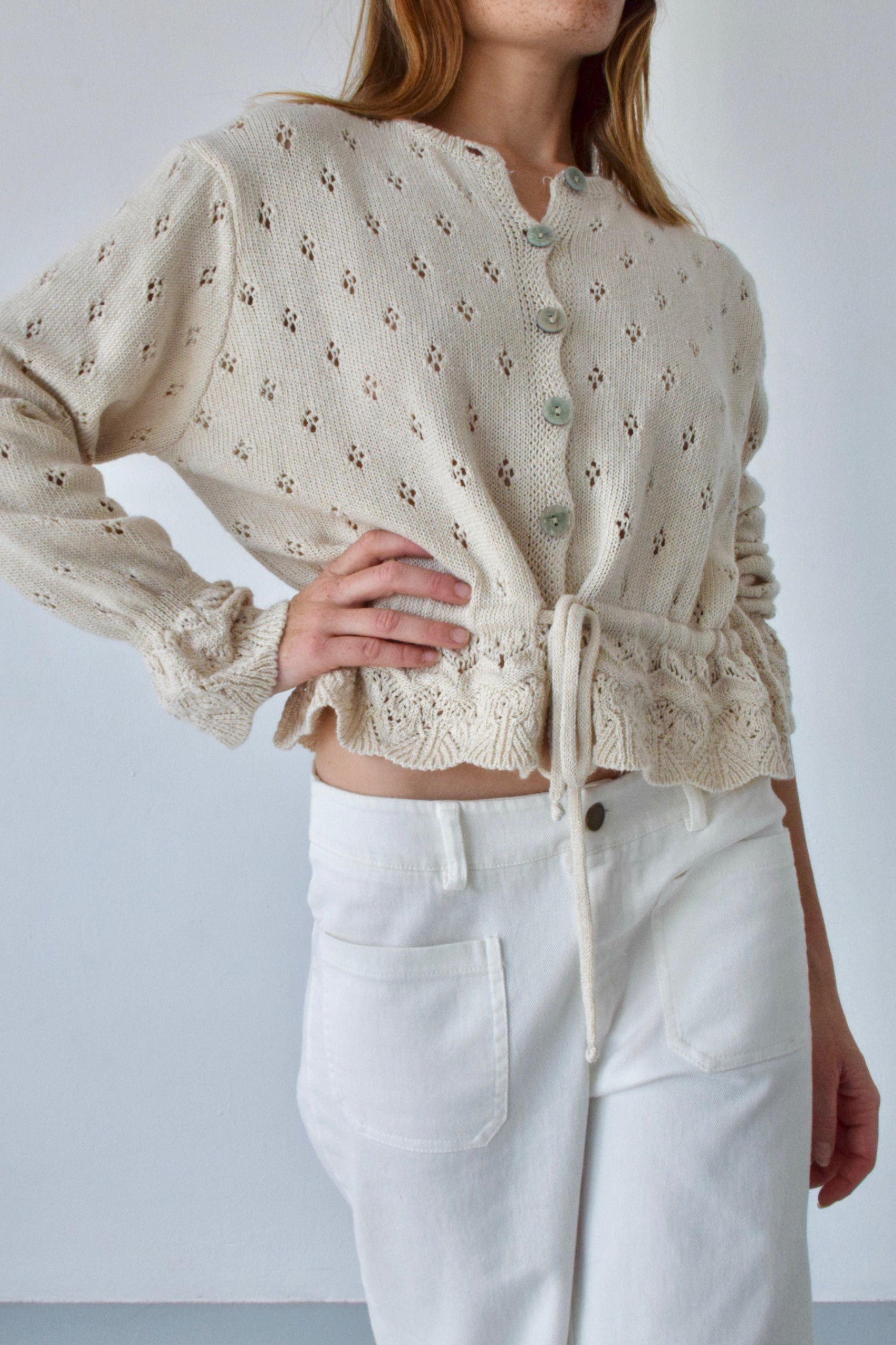 Josephine Beige Cardigan