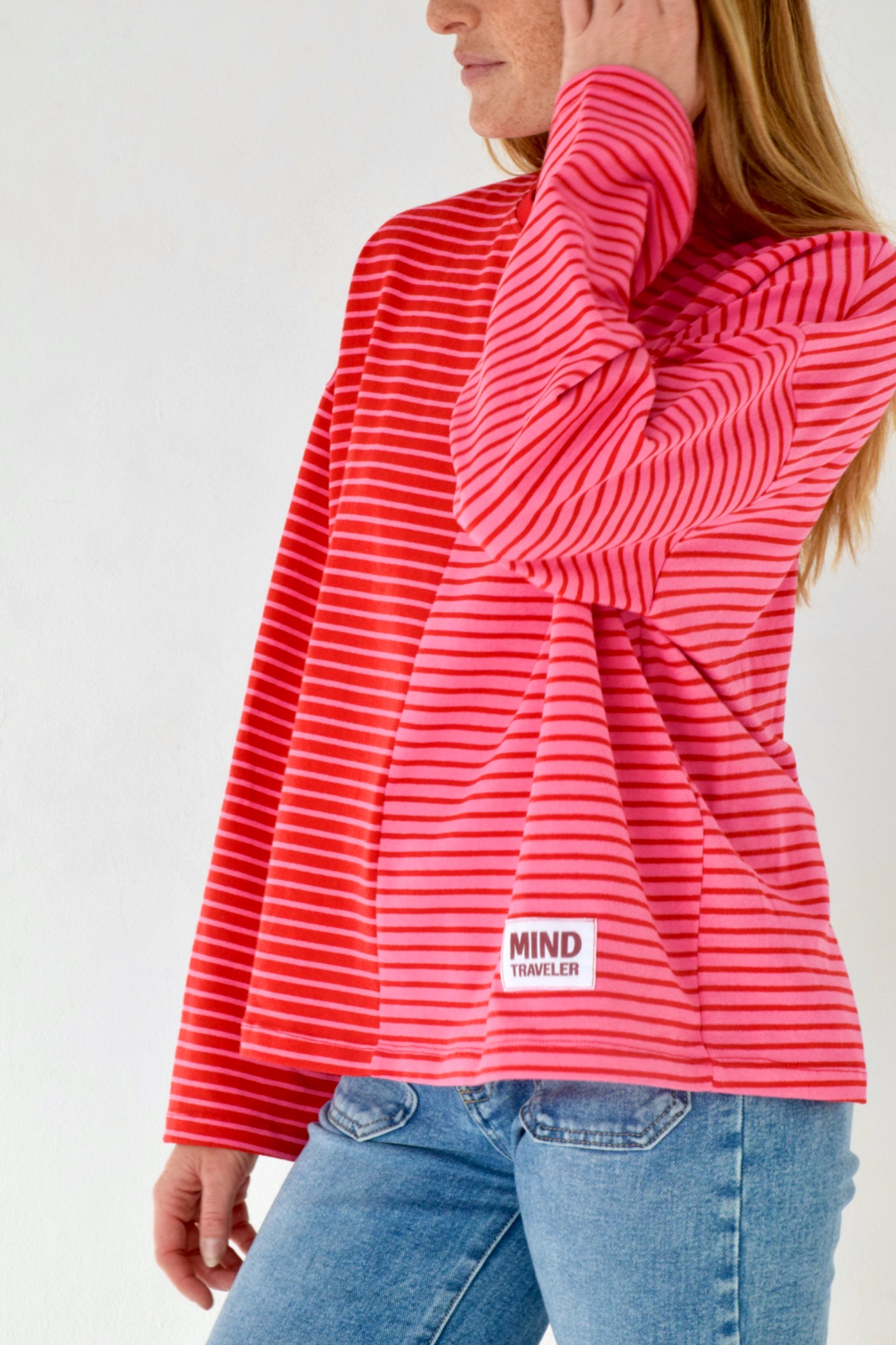 Mariona Red and Pink T-shirt
