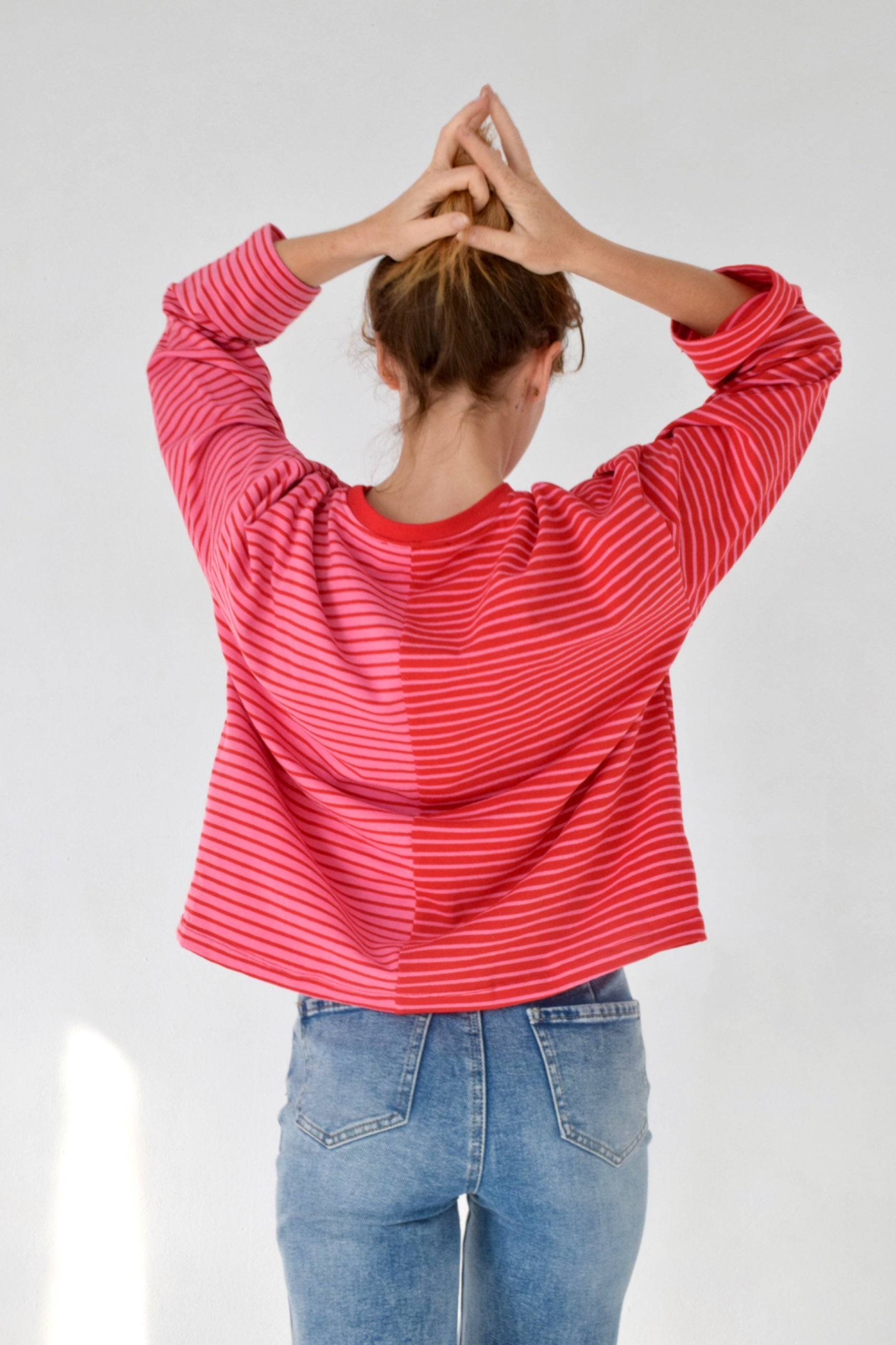 Mariona Red and Pink T-shirt