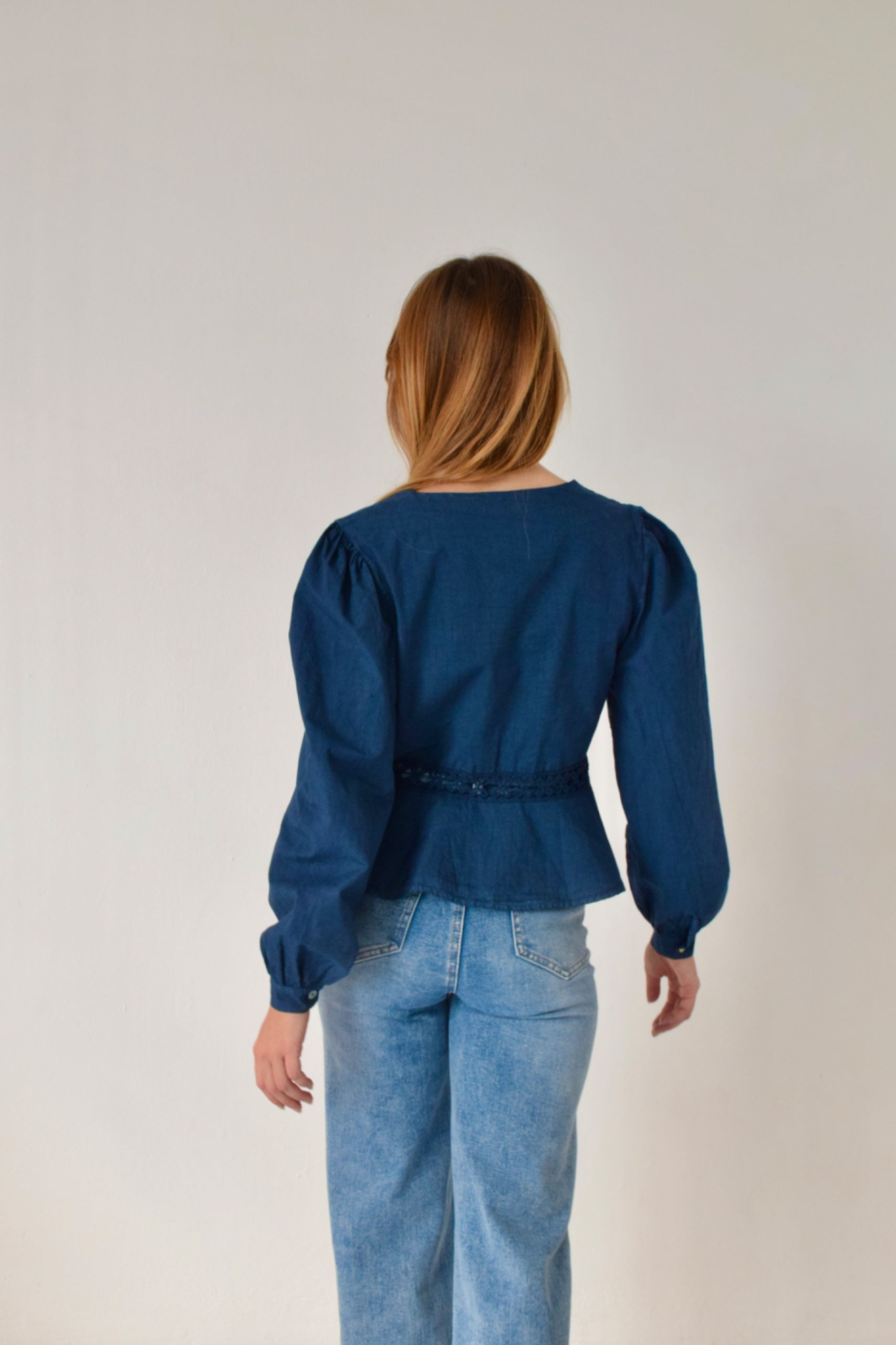 Blusa Roma Marino