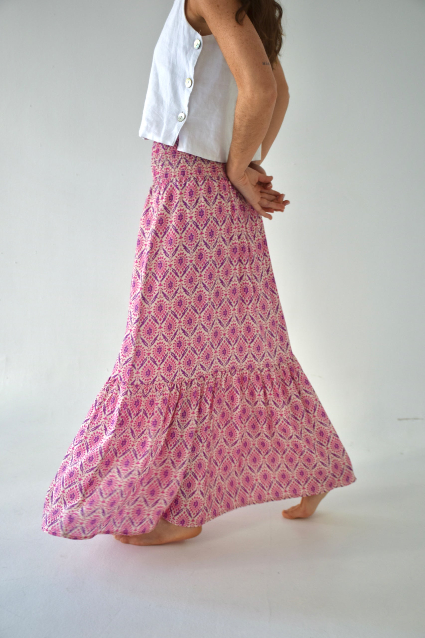 Falda Mica Rosa