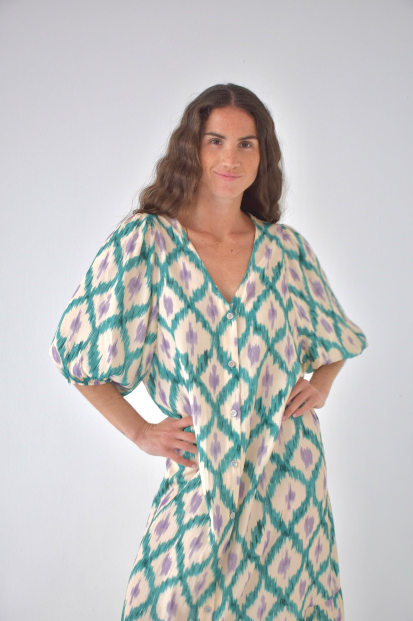 Vestido Mica Turquesa