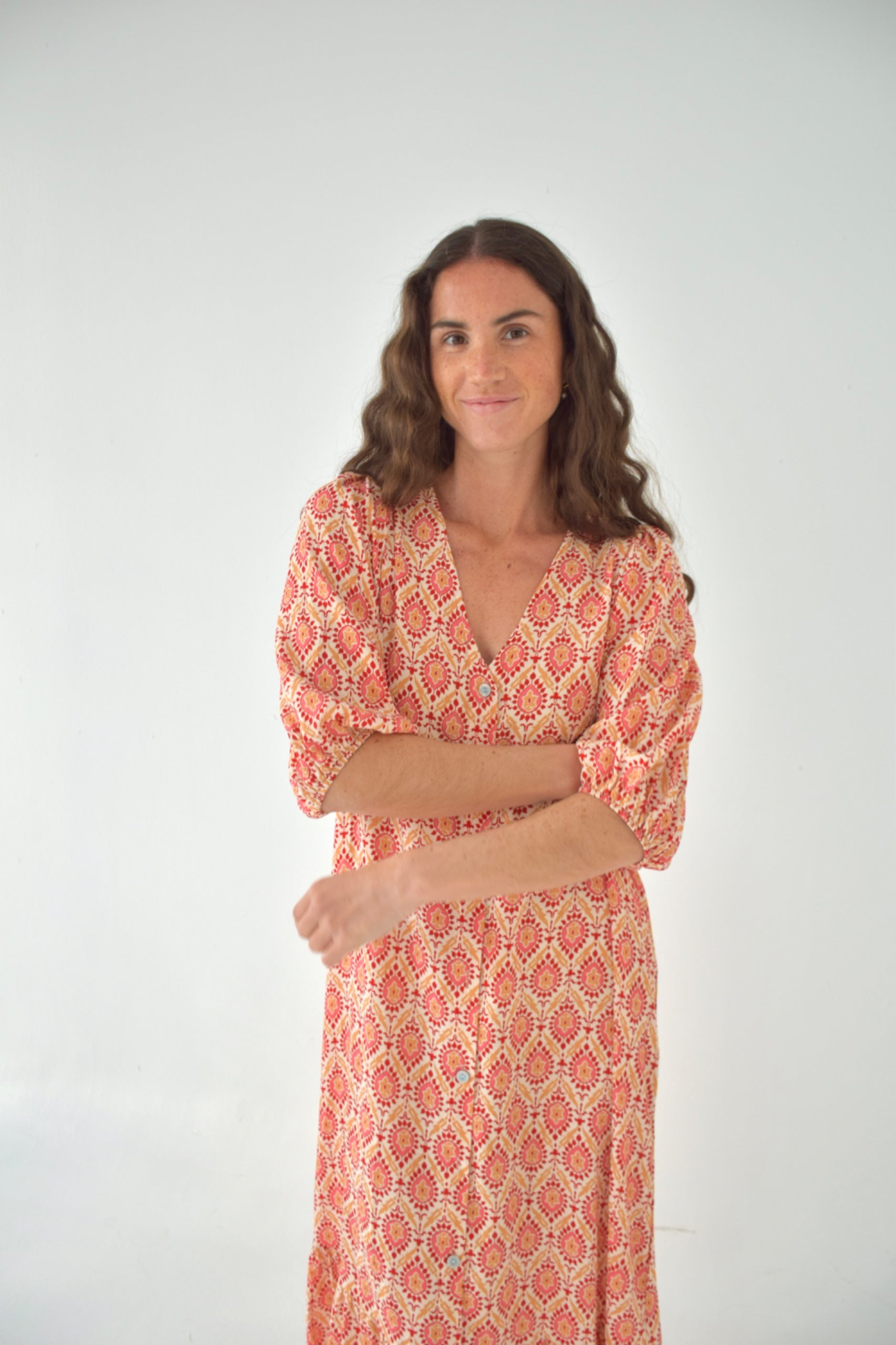 Vestido Mica Granate