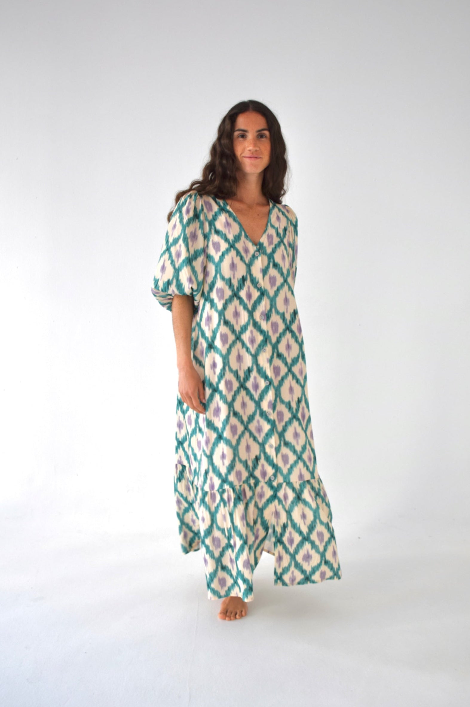 Vestido Mica Turquesa