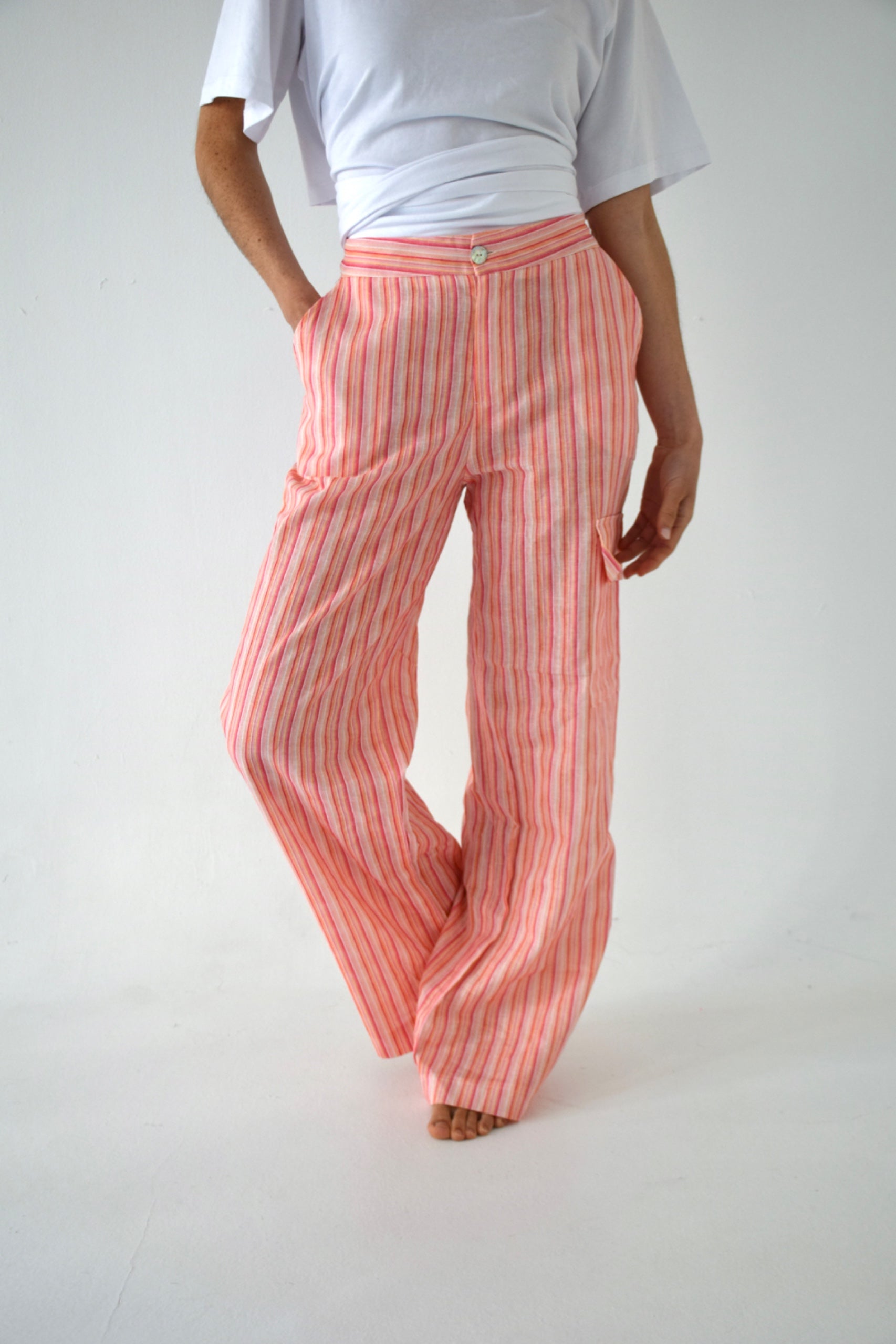 Pink Thais Pants