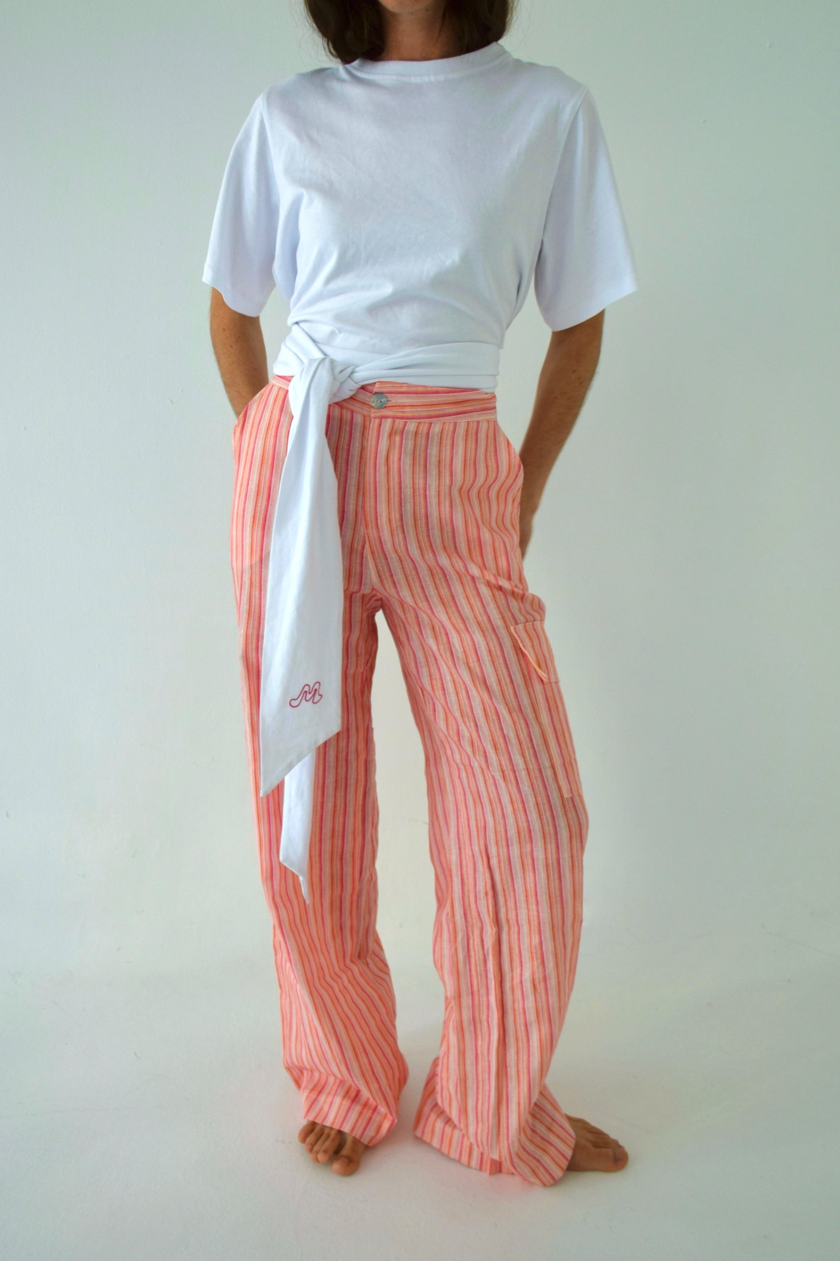 Pink Thais Pants