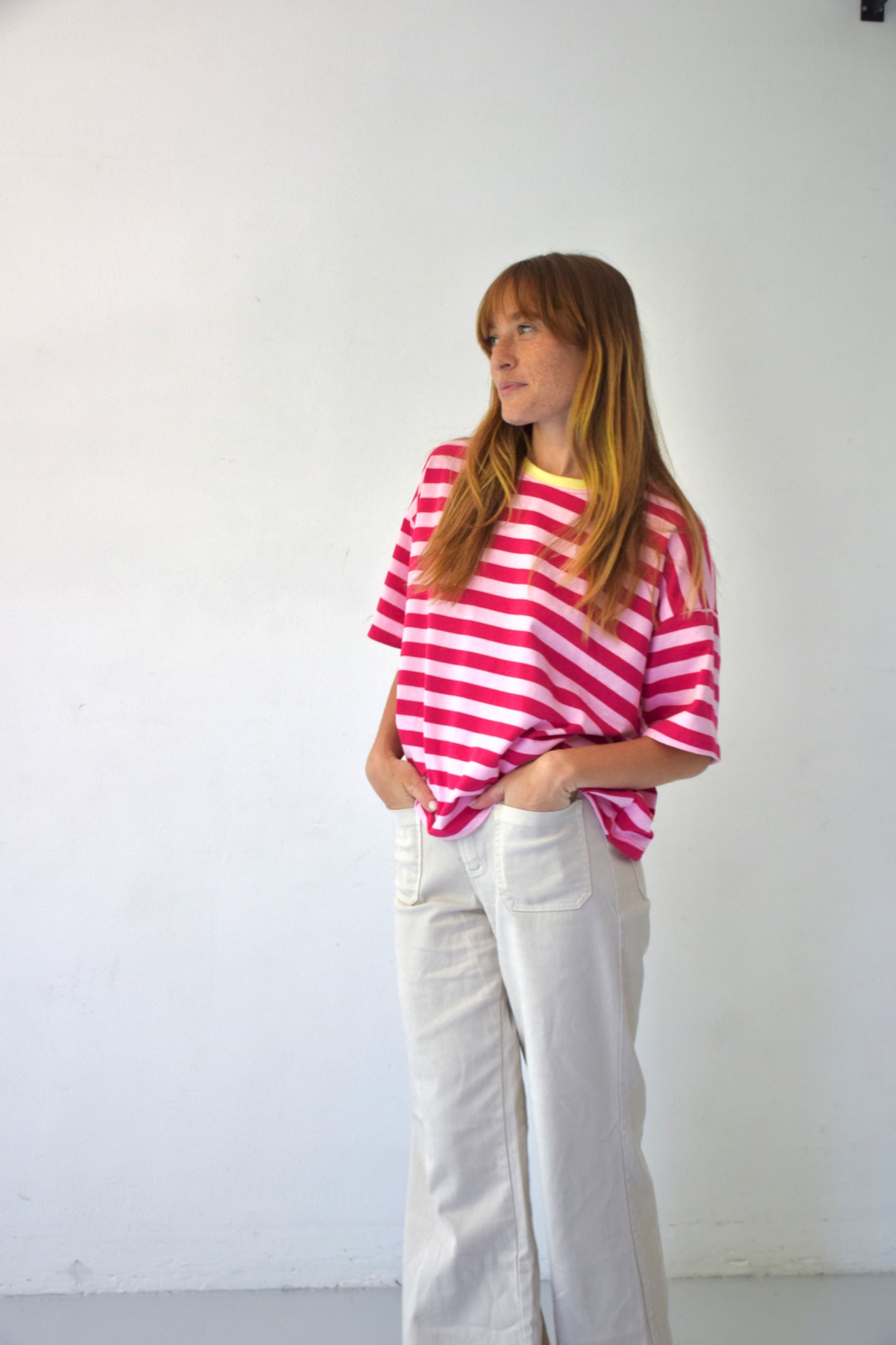 Camiseta Nunu Rosa y Fucsia