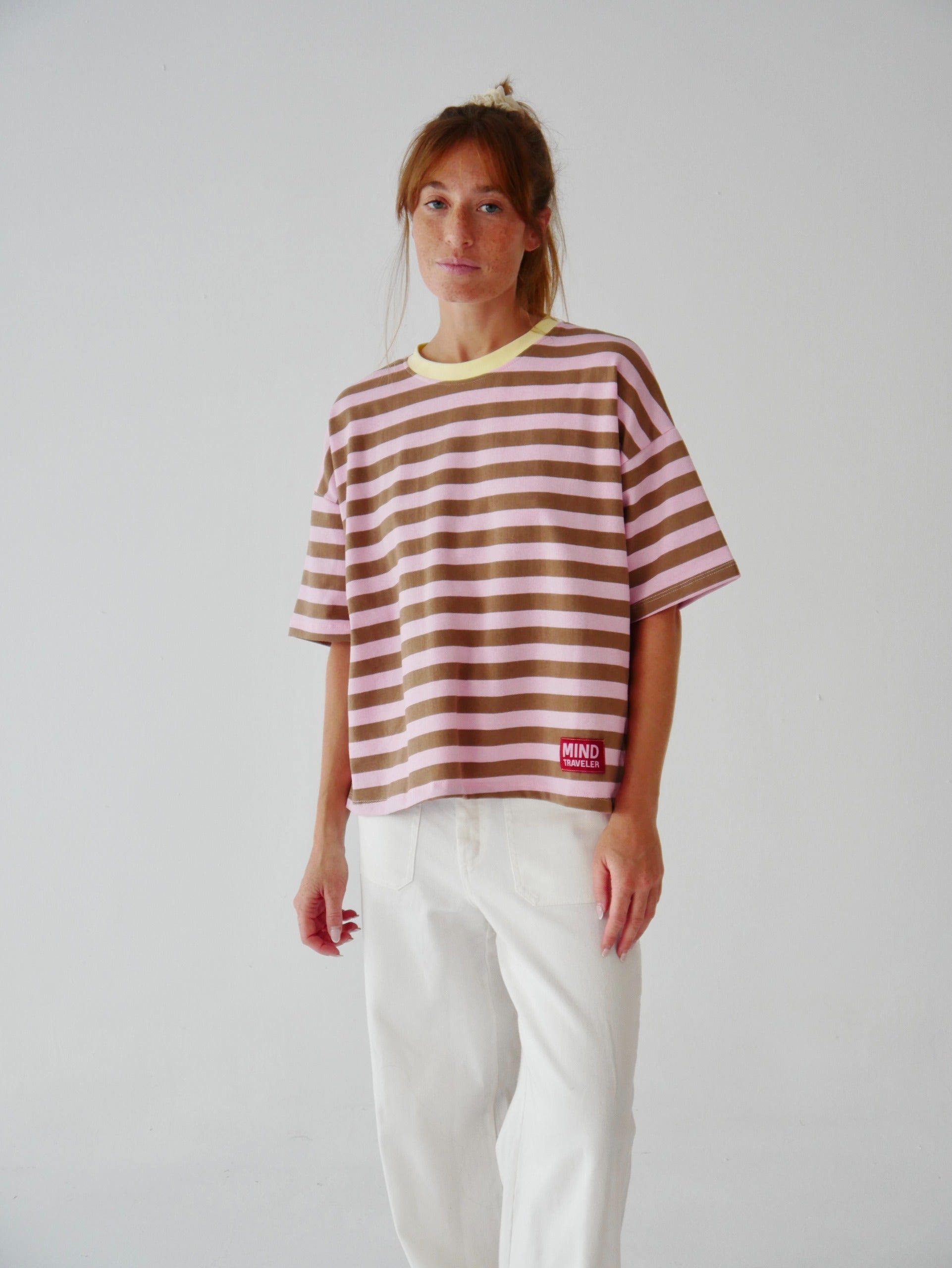 Brown and Pink Nunu T-Shirt