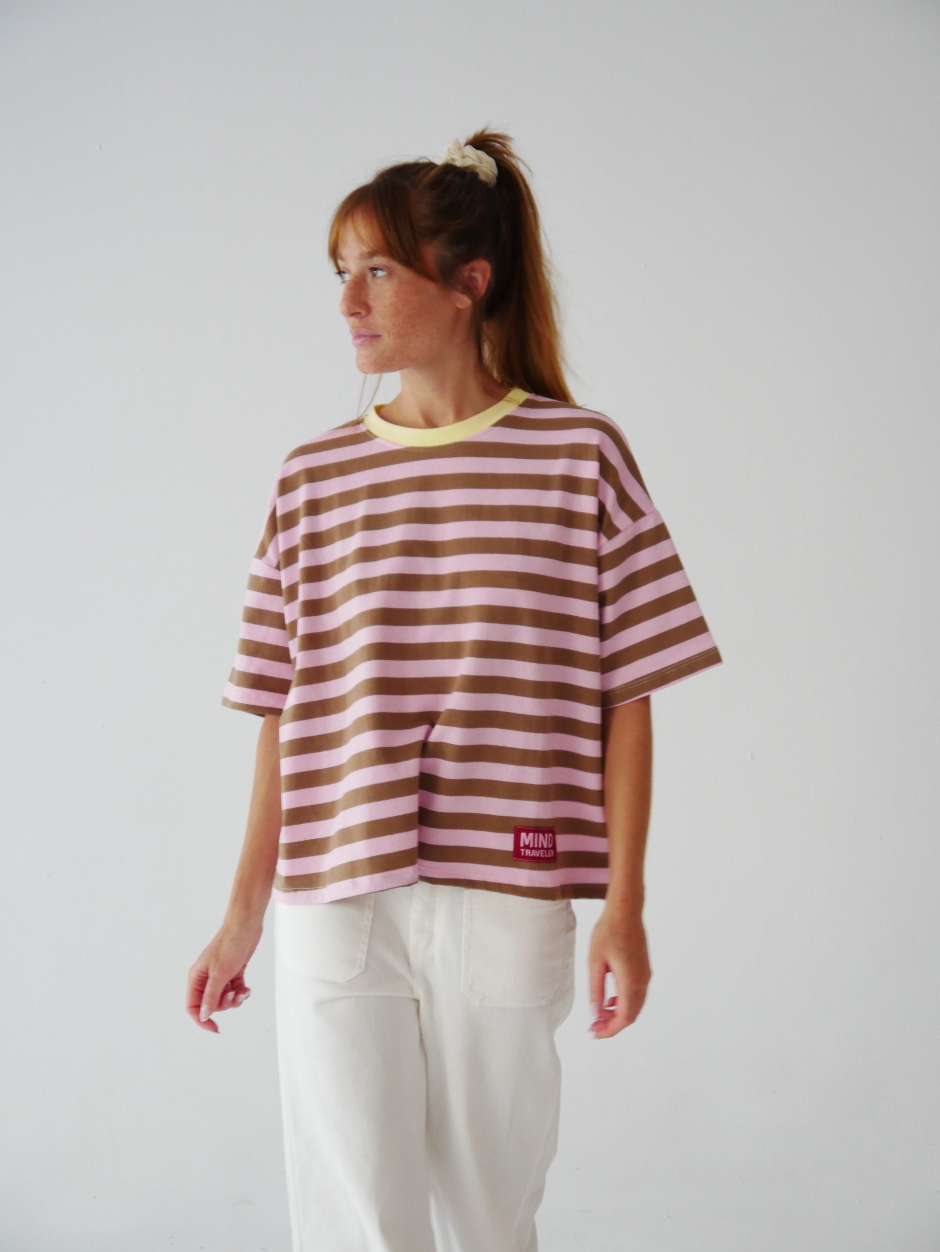 Brown and Pink Nunu T-Shirt