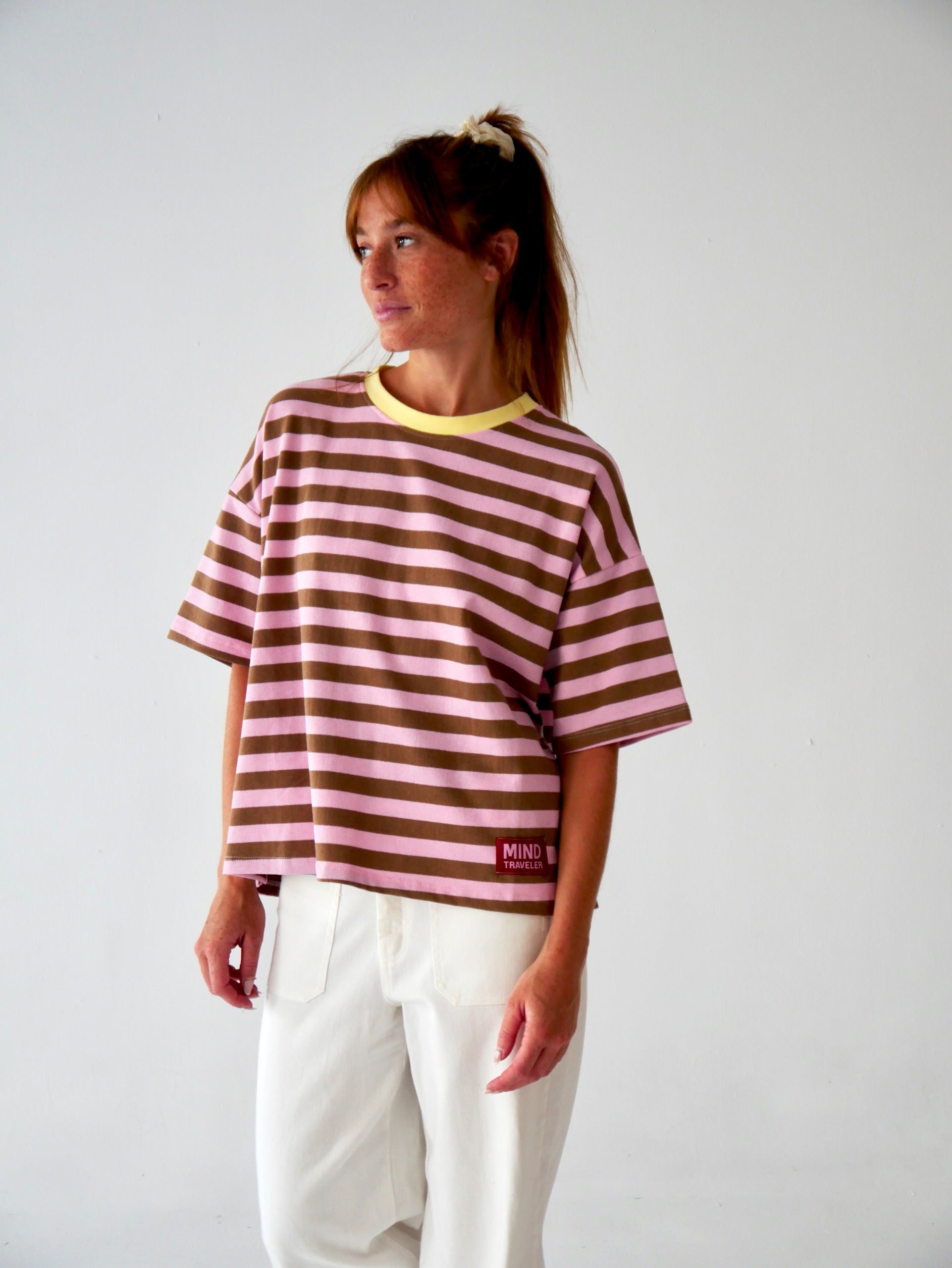 Brown and Pink Nunu T-Shirt