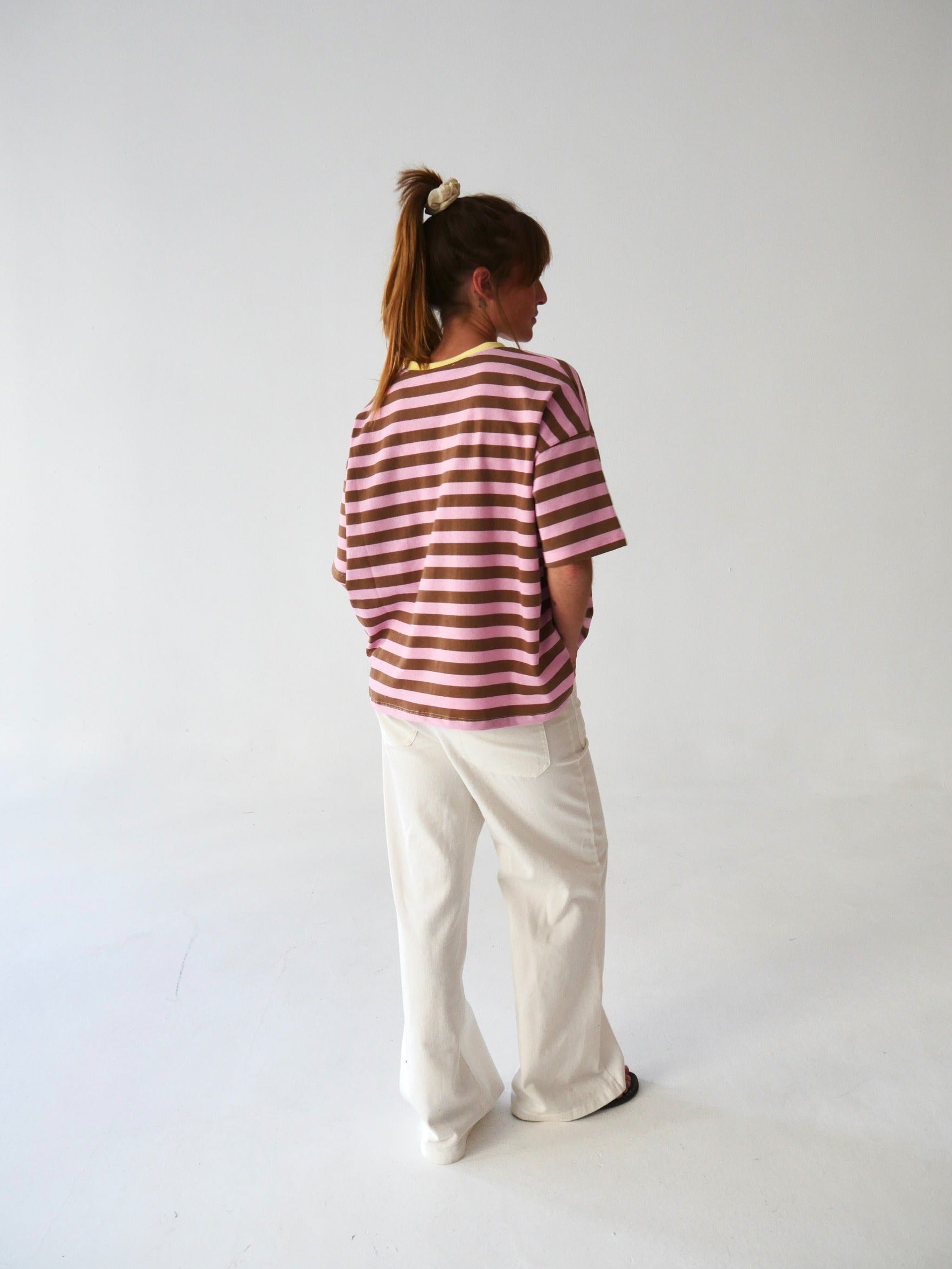 Brown and Pink Nunu T-Shirt