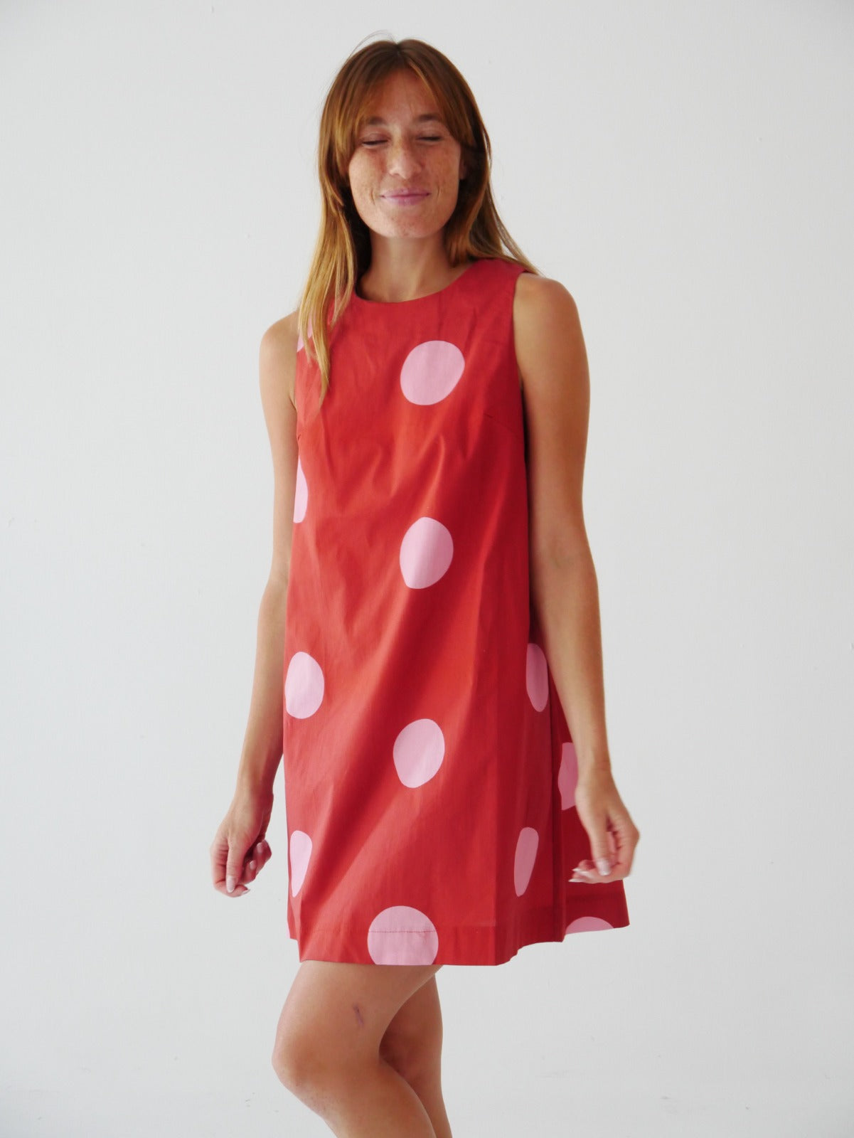 Macarena Burgundy Dress
