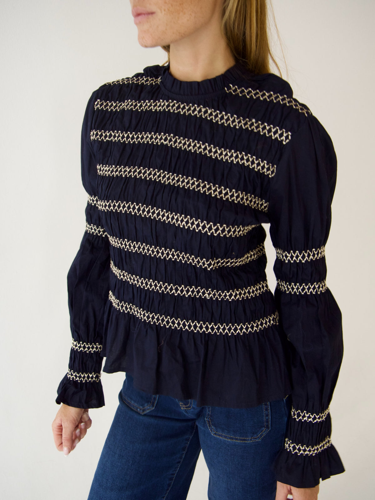 Blusa Eloise Marino