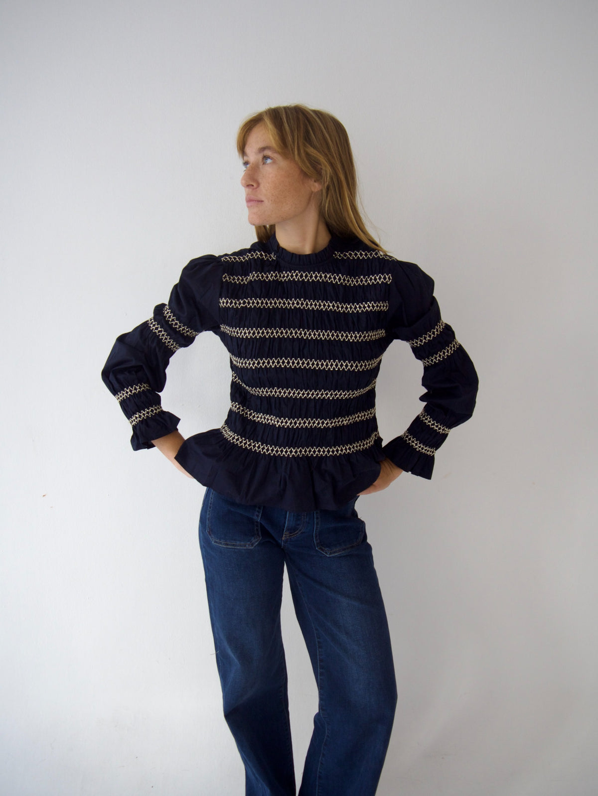Blusa Eloise Marino