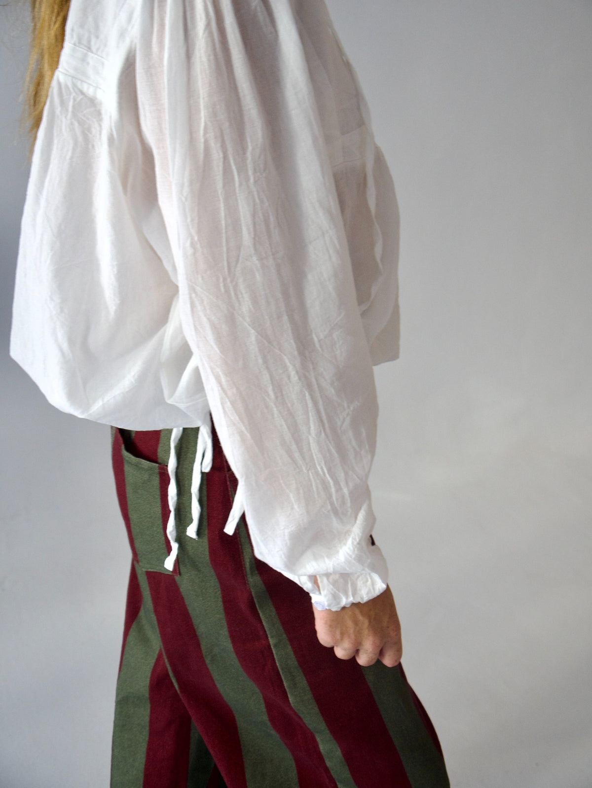 Blusa Violeta Blanca