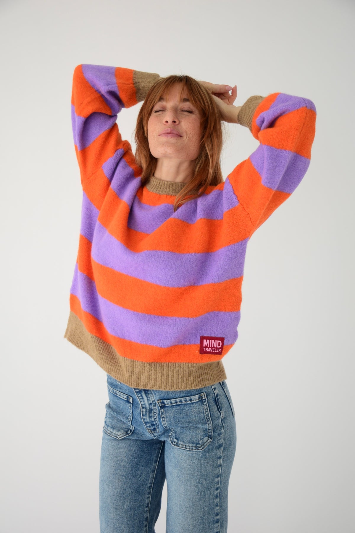 Jersey Mapi Lavanda y Naranja