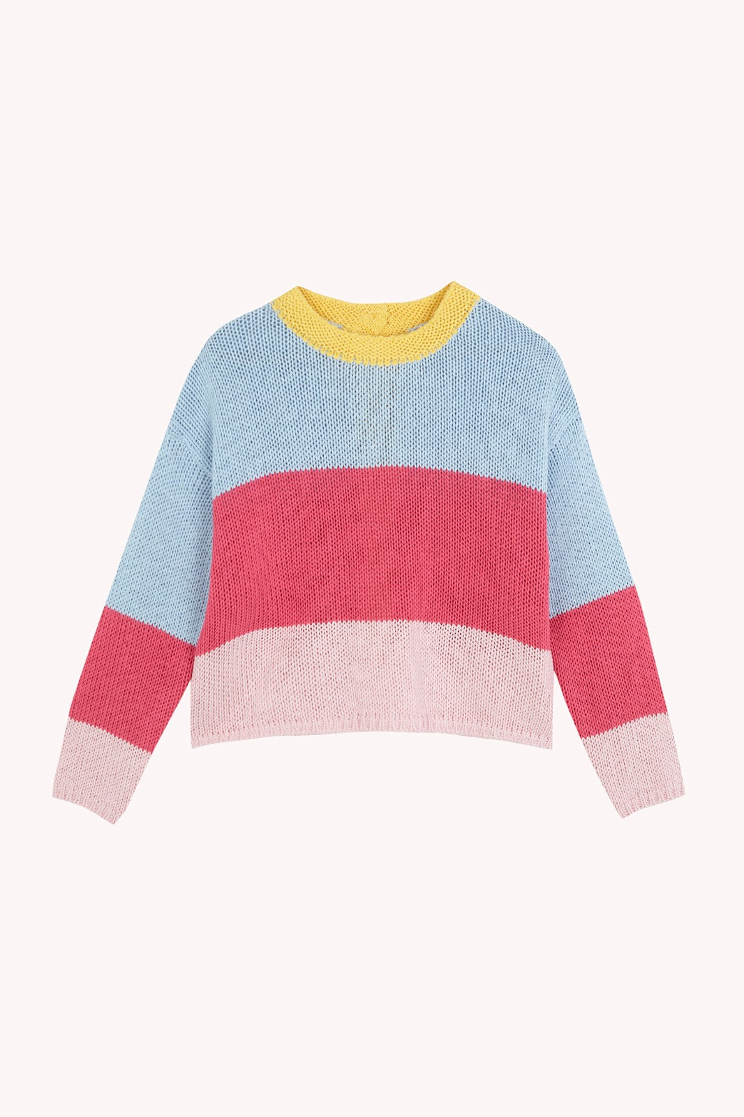 Jana Blue and Pink Sweater