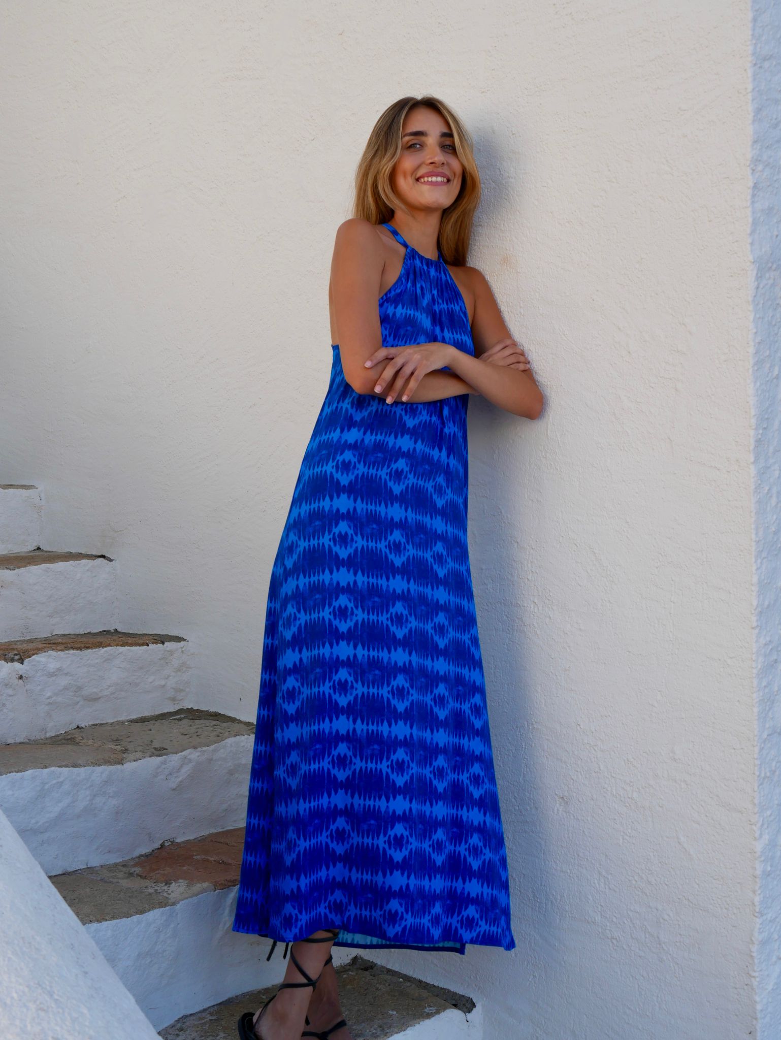 Vestido Iria Azul