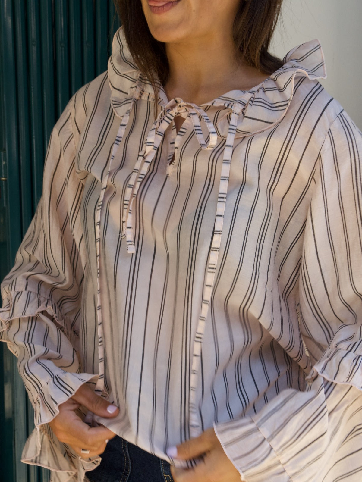 Alicia Coral Blouse