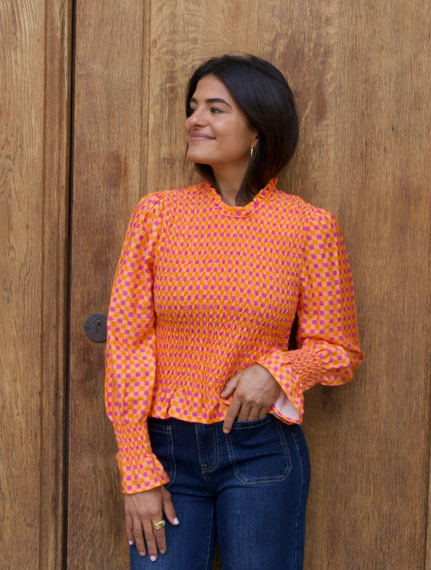 Blusa Chía Naranja