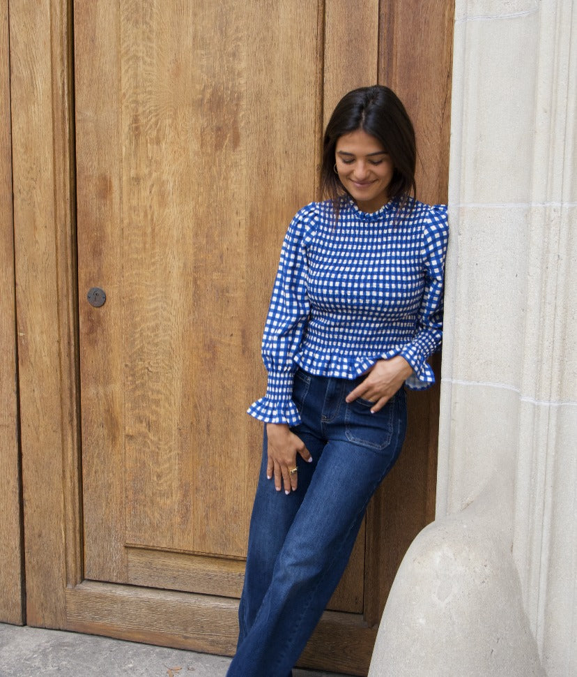 Chia Blue Blouse