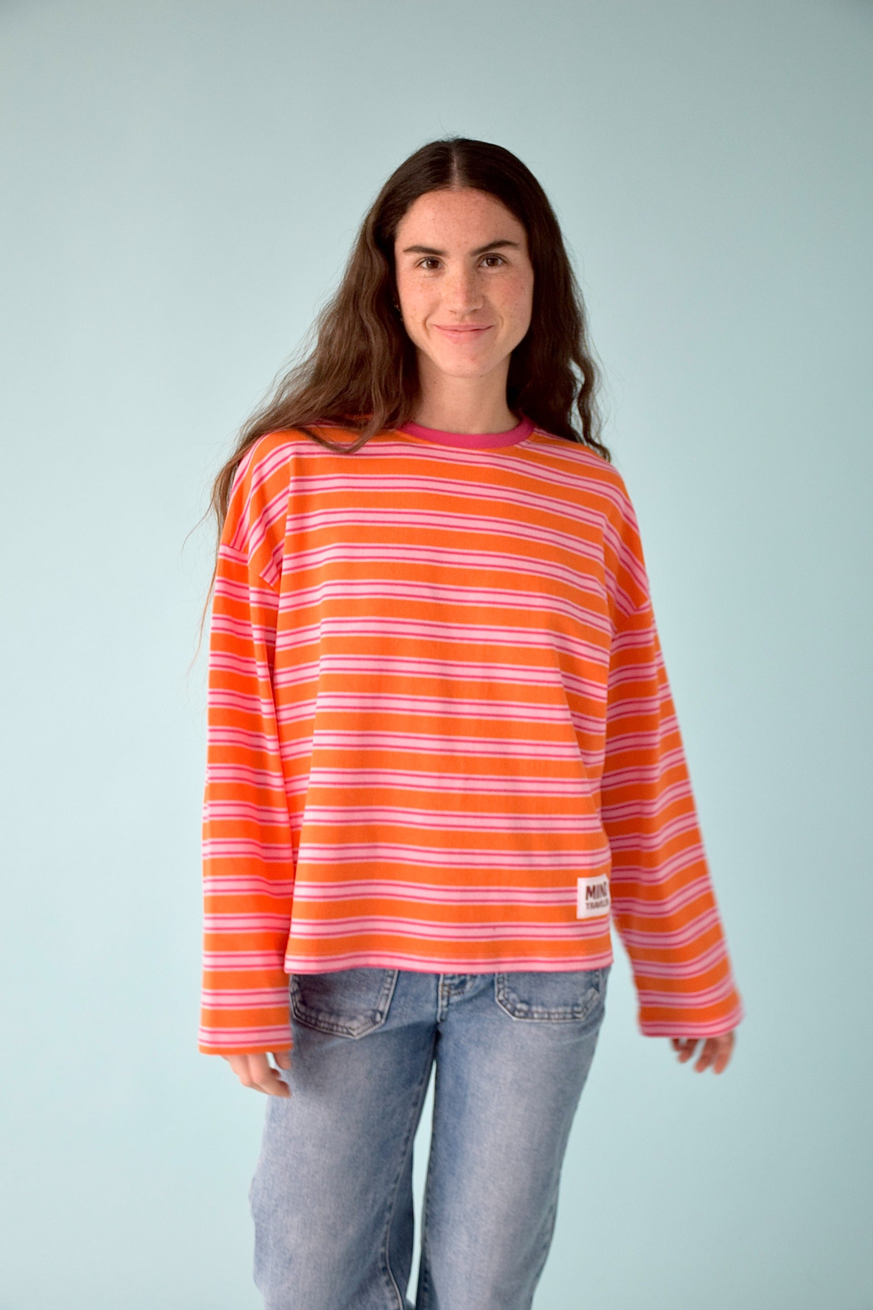 Pipa Orange and Fuchsia T-shirt